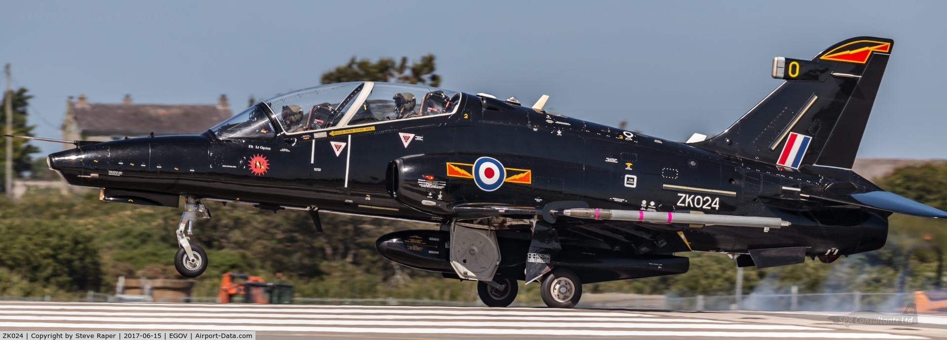 ZK024, 2009 British Aerospace Hawk T2 C/N RT015/1253, RAF VALLEY