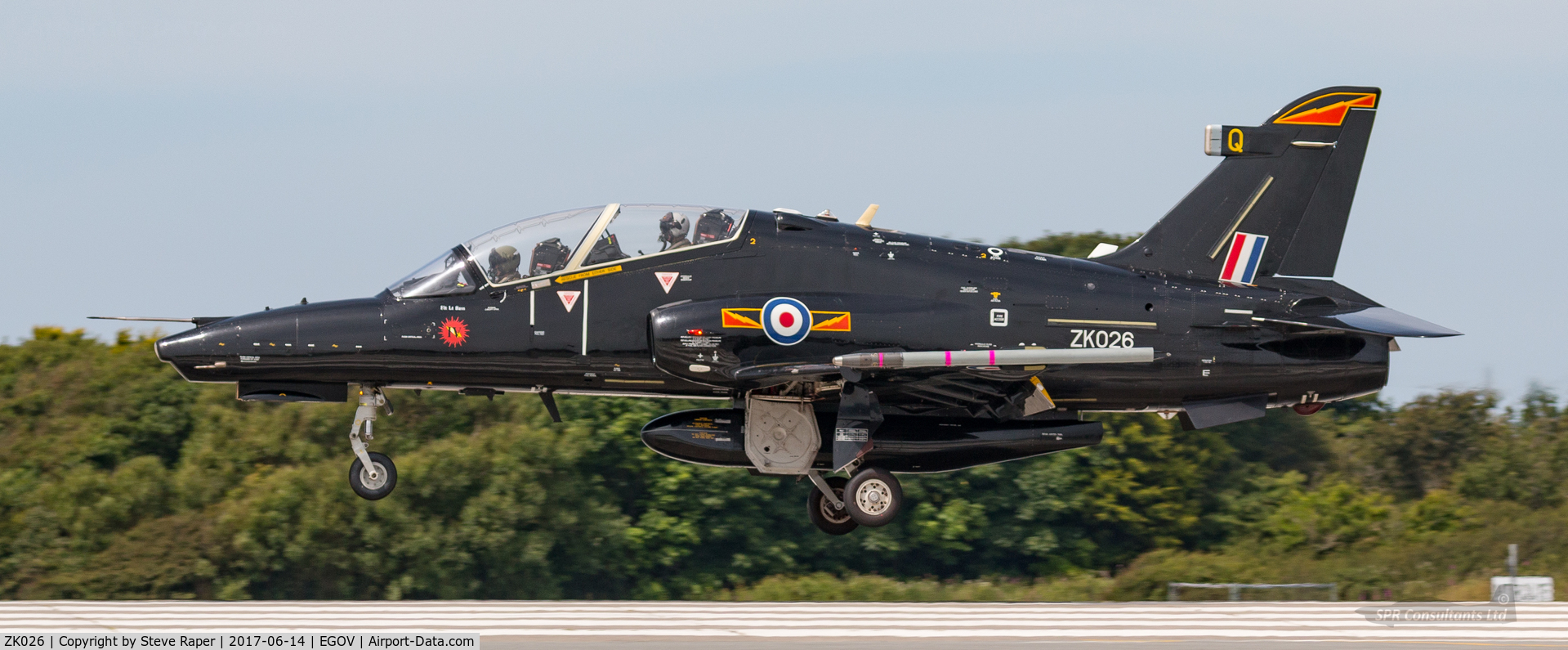ZK026, 2009 British Aerospace Hawk T2 C/N RT017/1255, RAF VALLEY