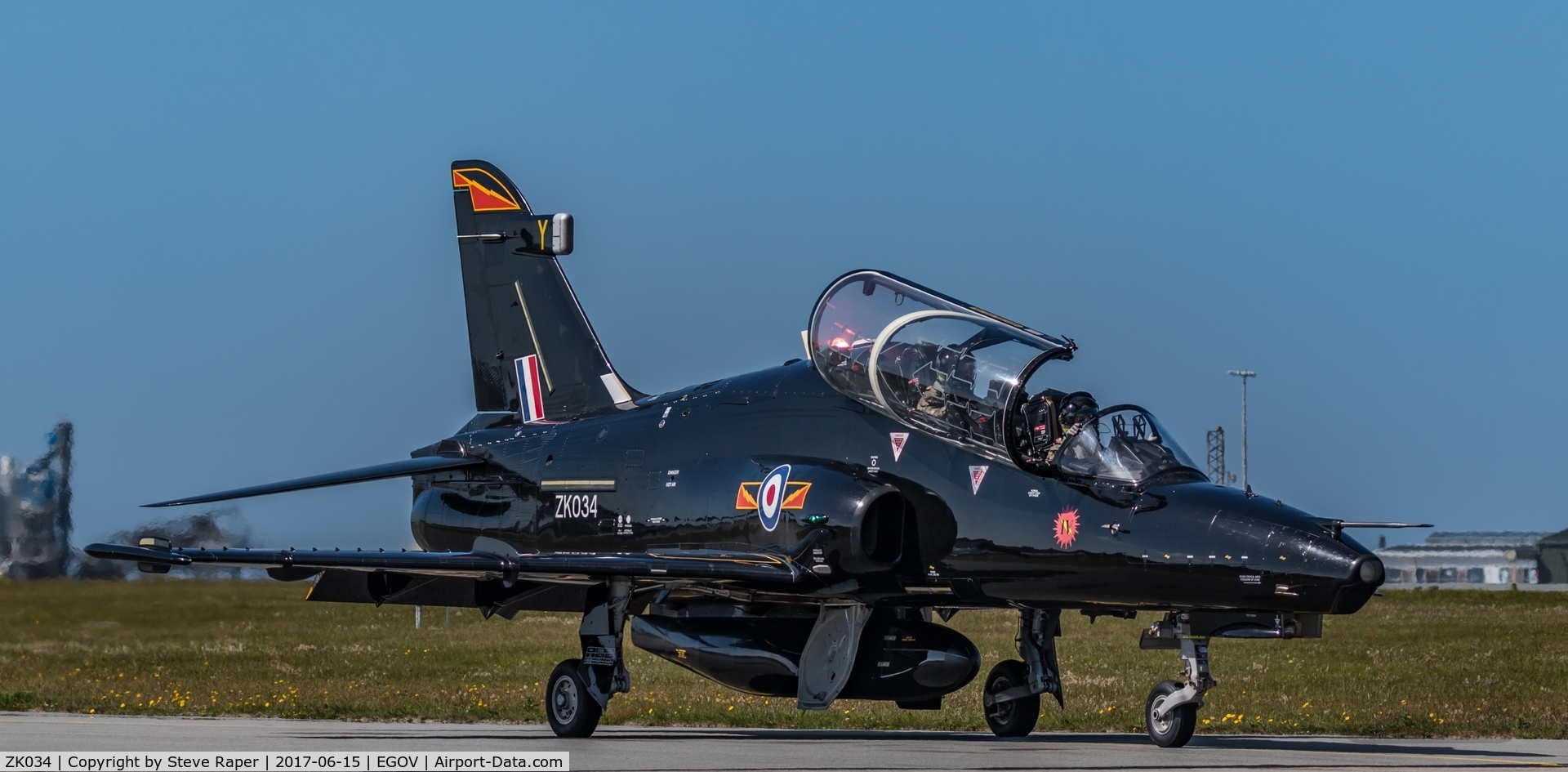 ZK034, 2010 British Aerospace Hawk T2 C/N RT025/1263, RAF VALLEY