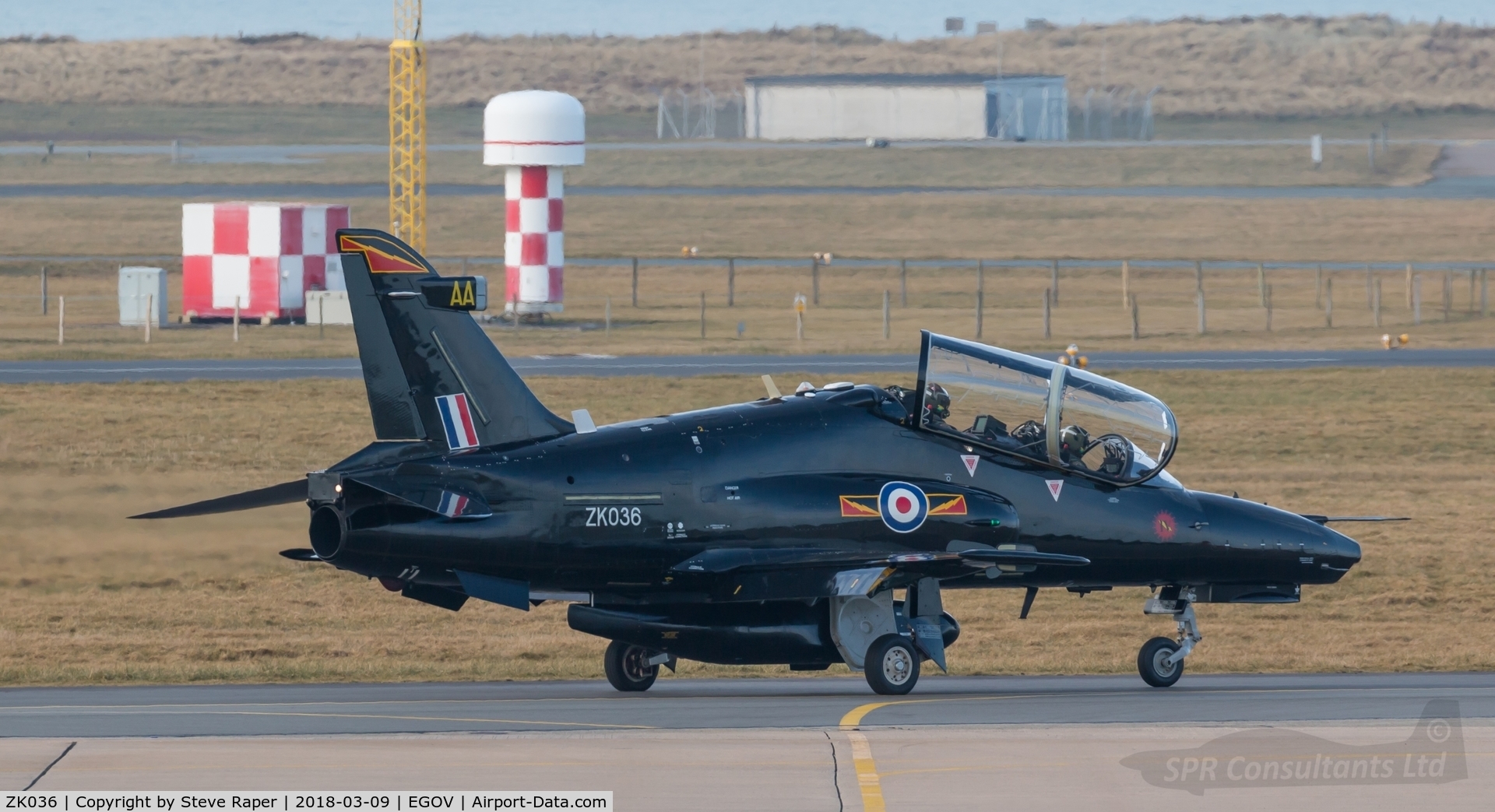 ZK036, 2010 British Aerospace Hawk T2 C/N RT027/1265, RAF VALLEY 