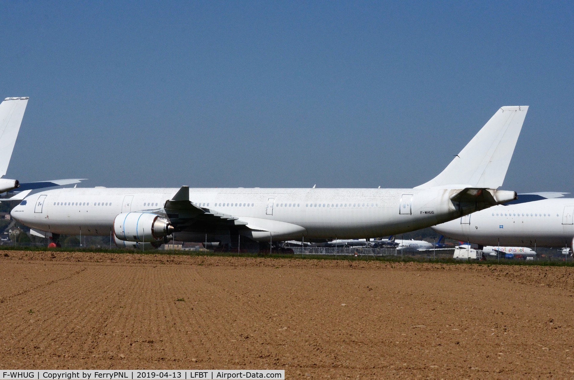 F-WHUG, 2002 Airbus A340-541 C/N 457, Former Emirates A6-ERA A345