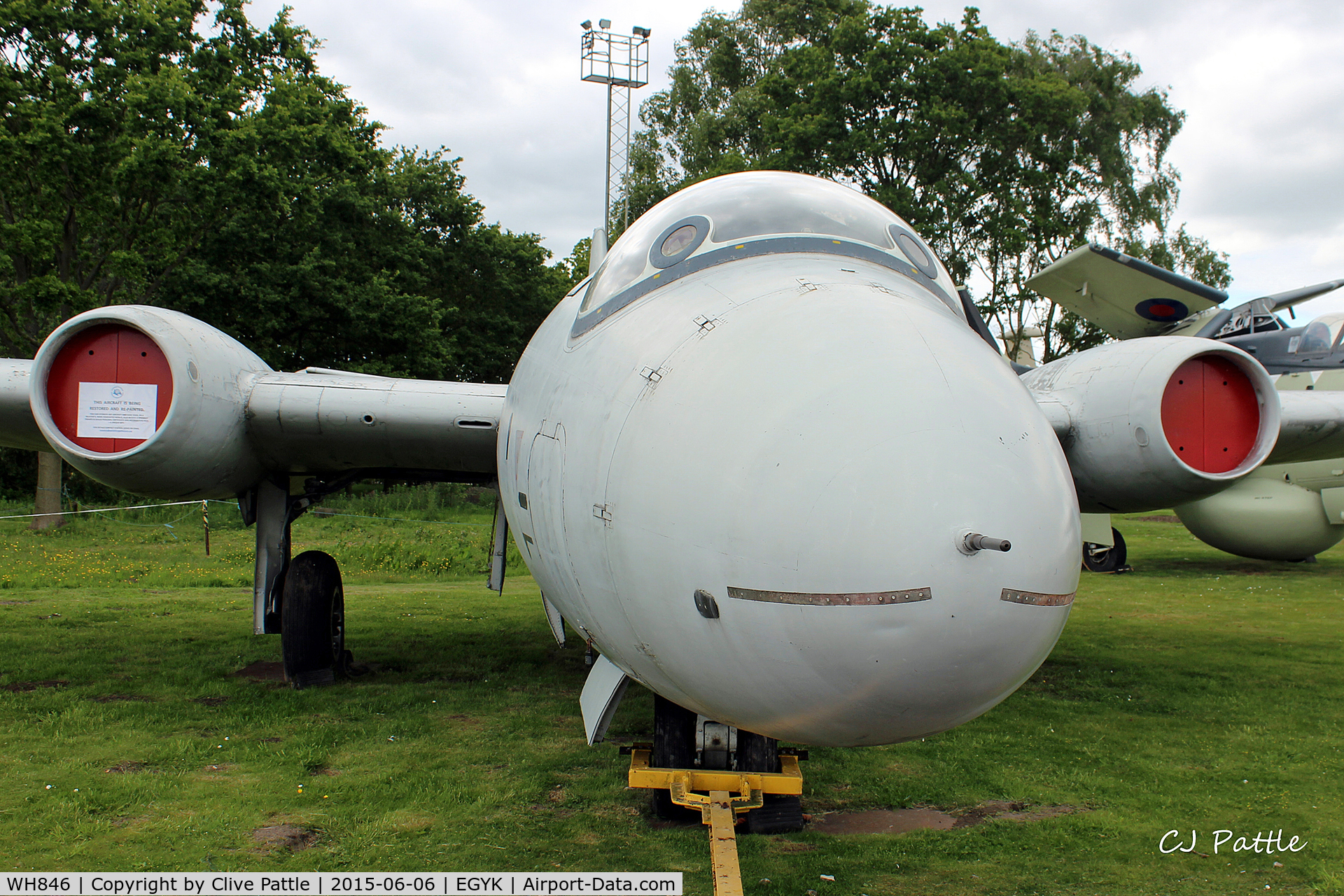 WH846, English Electric Canberra T.4 C/N EEP71290, Preserved @ The Yorkshire Air Museum, Elvington, Yorkshire