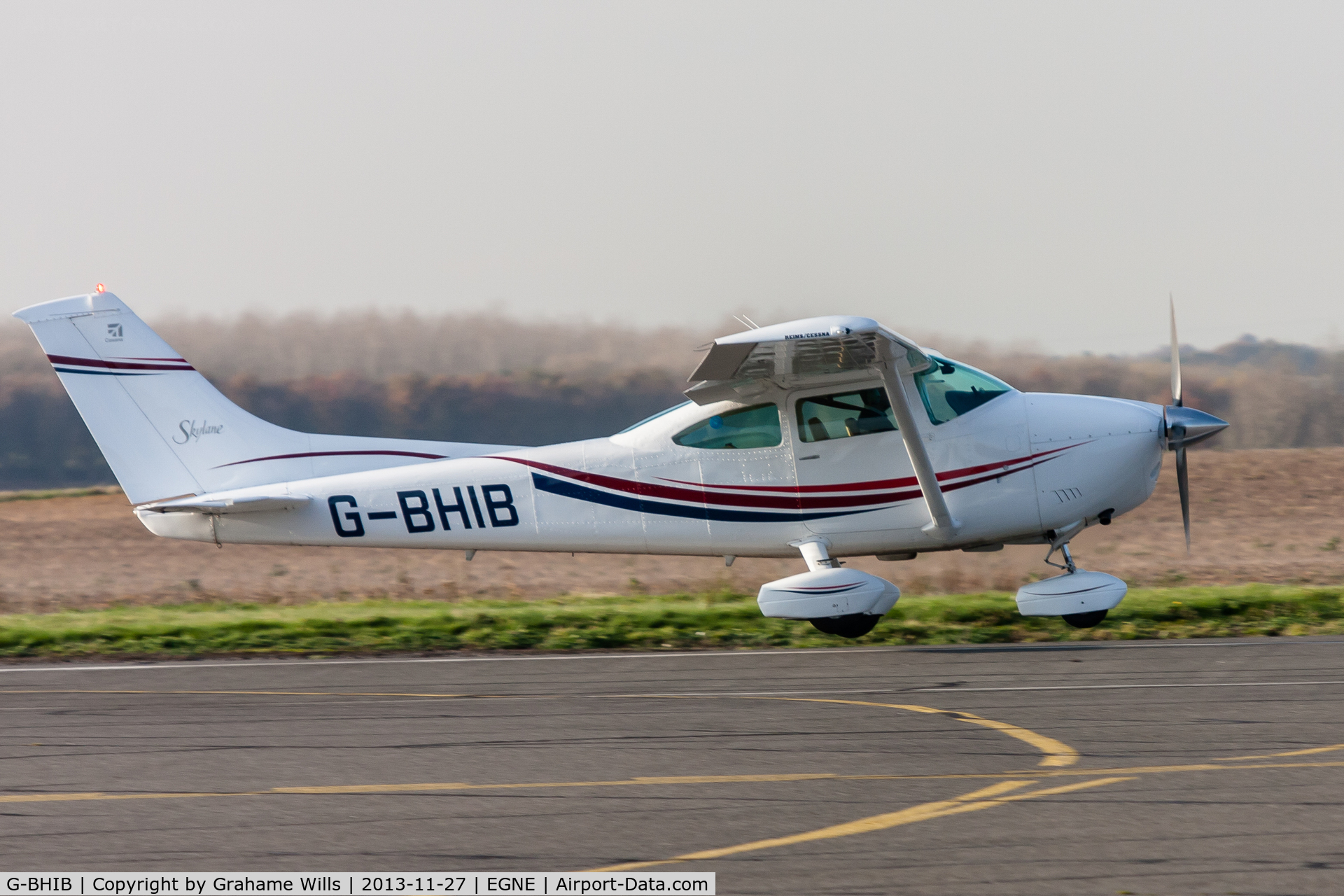 G-BHIB, 1980 Reims F182Q Skylane C/N 0134, Cessna F182Q Skylane G-BHIB, Gamston 27/11/13