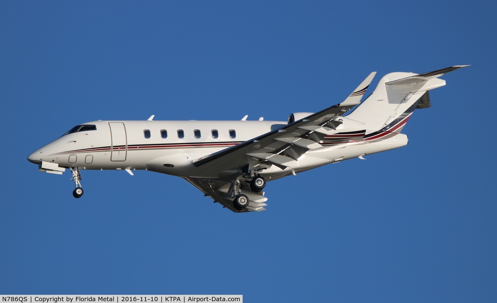 N786QS, 2015 Bombardier Challenger 350 (BD-100-1A10) C/N 20590, NetJets