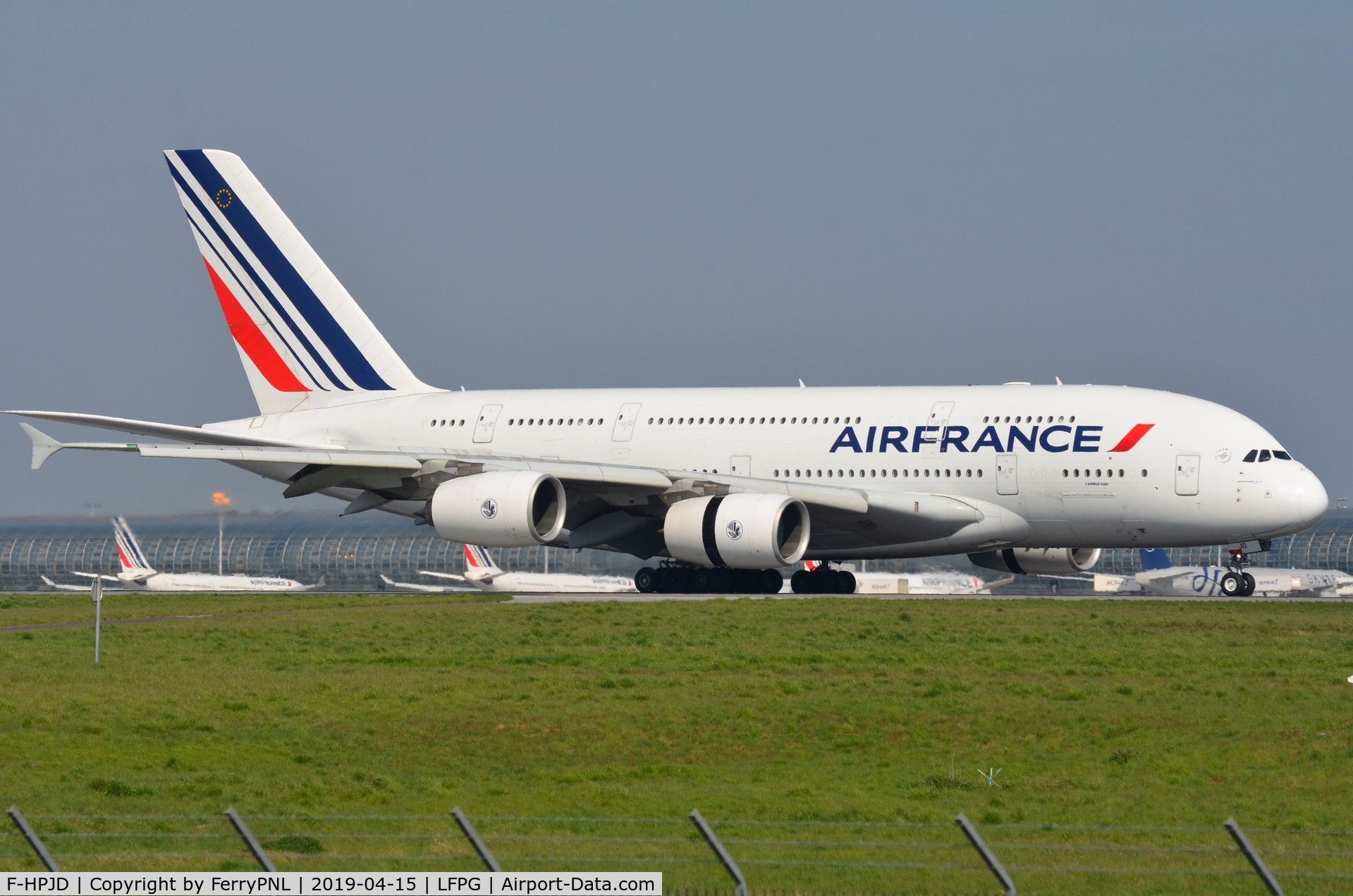 F-HPJD, 2010 Airbus A380-861 C/N 049, Arrival of Air France A388.