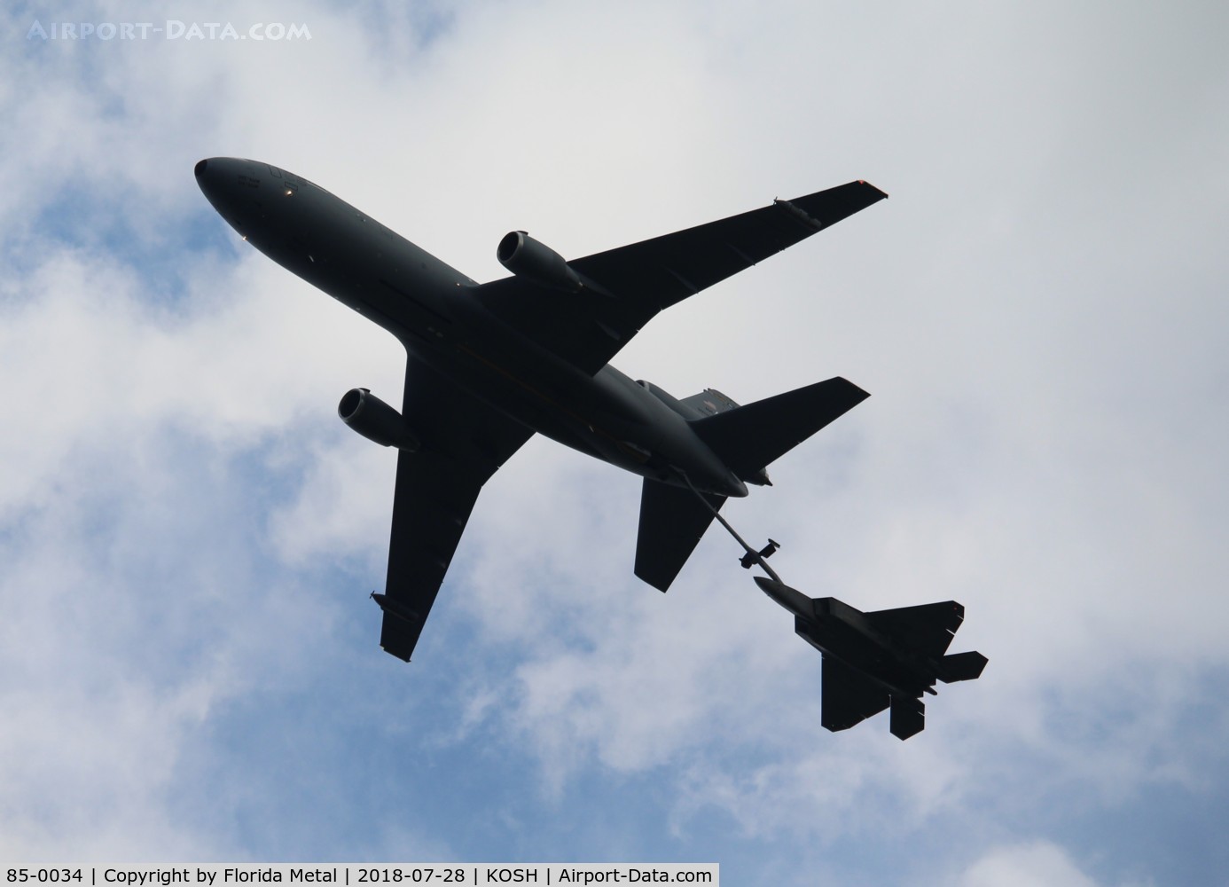 85-0034, 1985 McDonnell Douglas KC-10A Extender C/N 48239, EAA Air Venture 2018