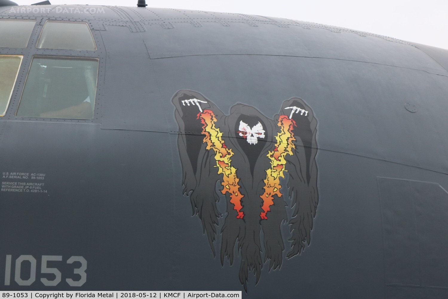 89-1053, 1989 Lockheed AC-130U Spooky II C/N 382-5201, MacDill Airfest 2018