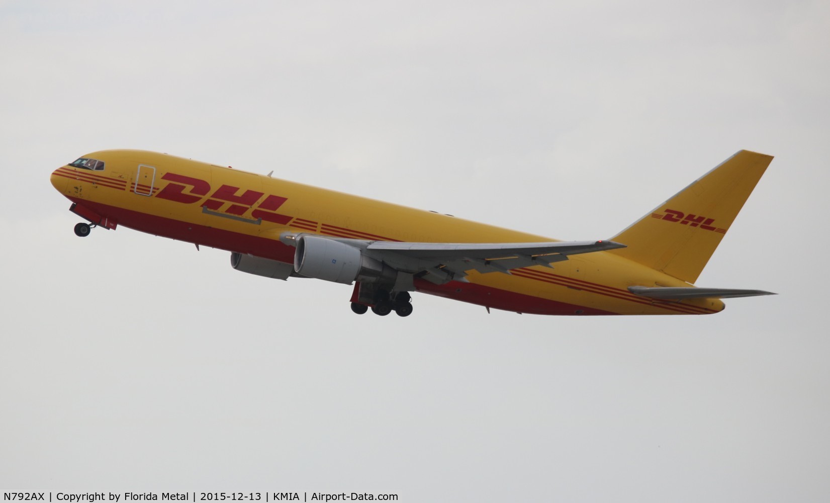 N792AX, 1986 Boeing 767-281 C/N 23142, DHL 767