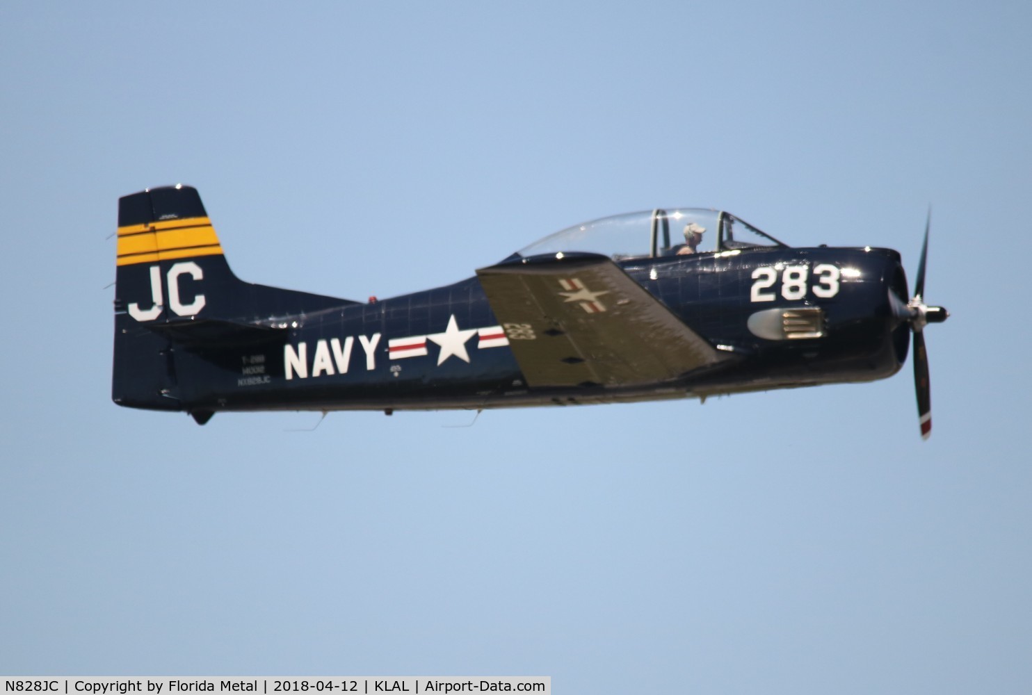 N828JC, 1955 North American T-28B Trojan C/N 219-11, T-28B