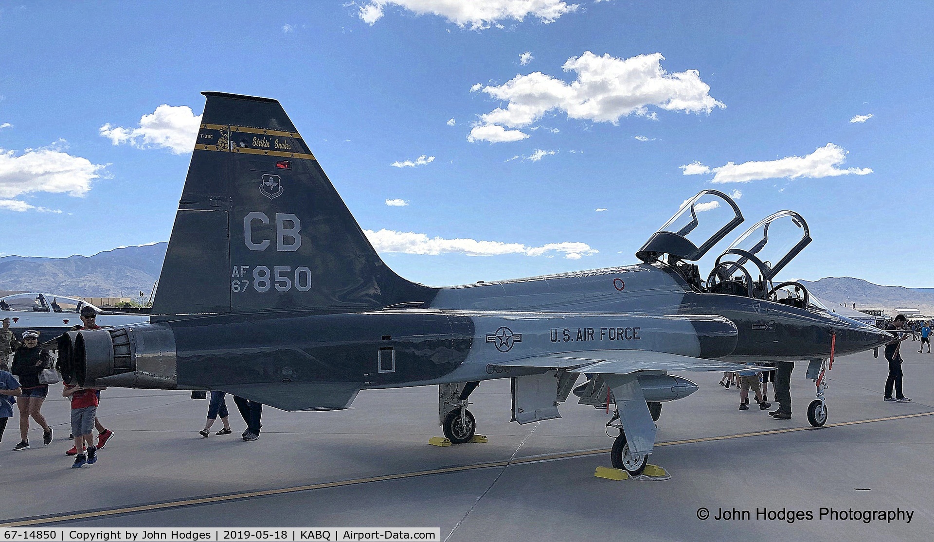 67-14850, 1967 Northrop T-38C Talon C/N T.6046, Kirtland Airshow 2019