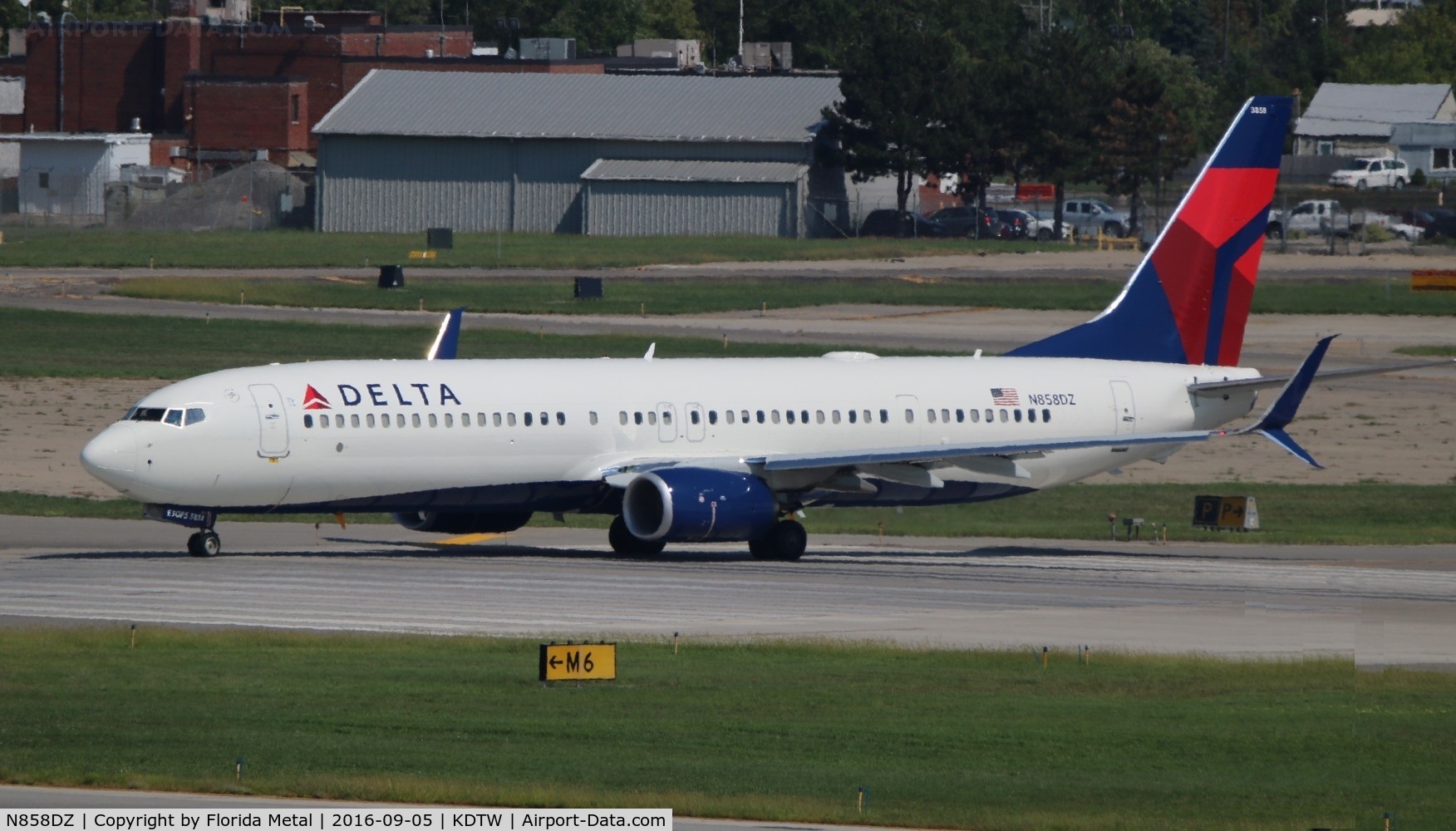N858DZ, 2016 Boeing 737-932/ER C/N 31969, Delta 737-932