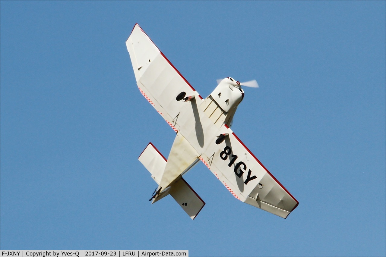 F-JXNY, Jodel D.185 C/N 81-GY, Jodel D-185, On display, Morlaix-Ploujean airport (LFRU-MXN) air show 2014