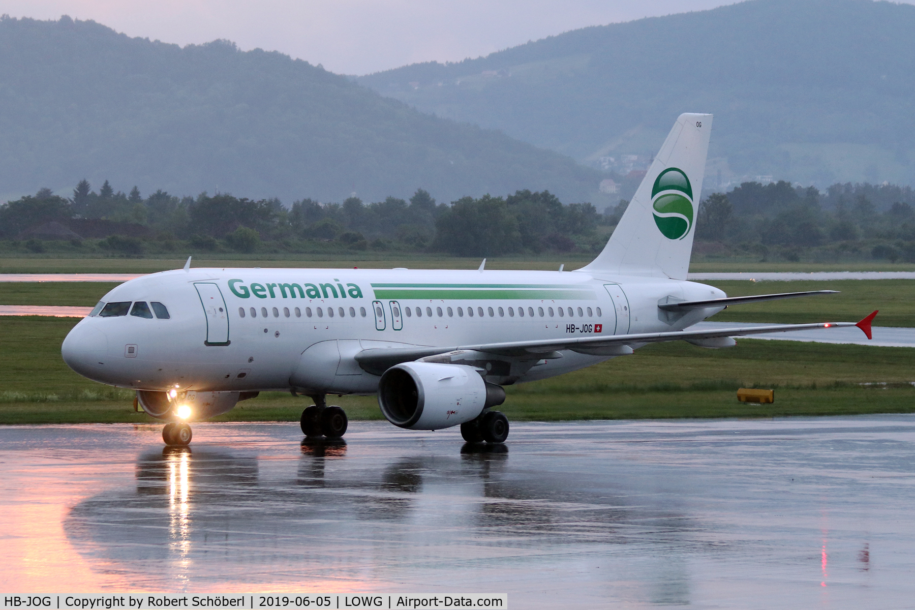 HB-JOG, 2009 Airbus A319-112 C/N 3818, HB-JOG @ LOWG 2019