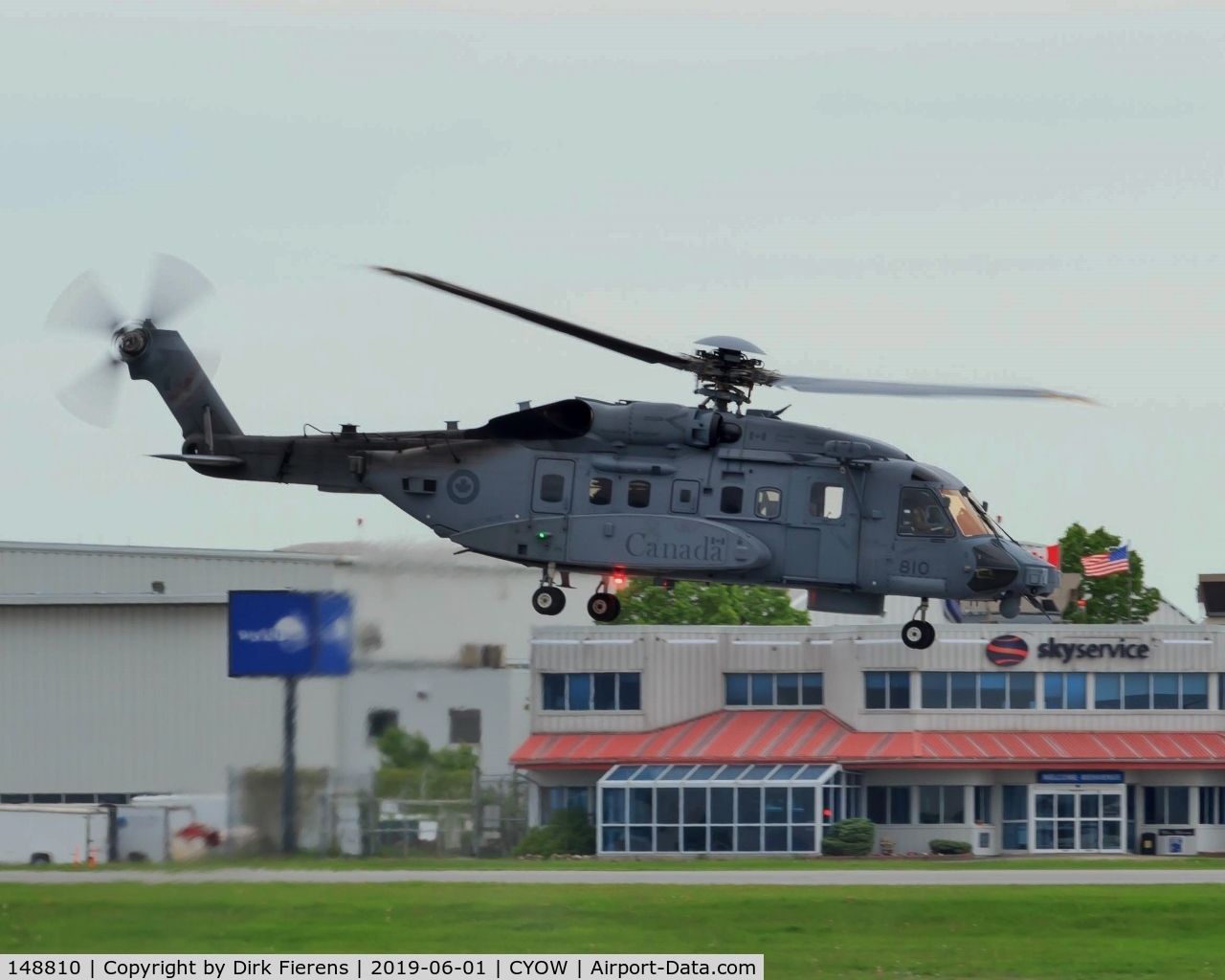 148810, Sikorsky CH-148 Cyclone C/N 92-5010, Departing from rwy 7