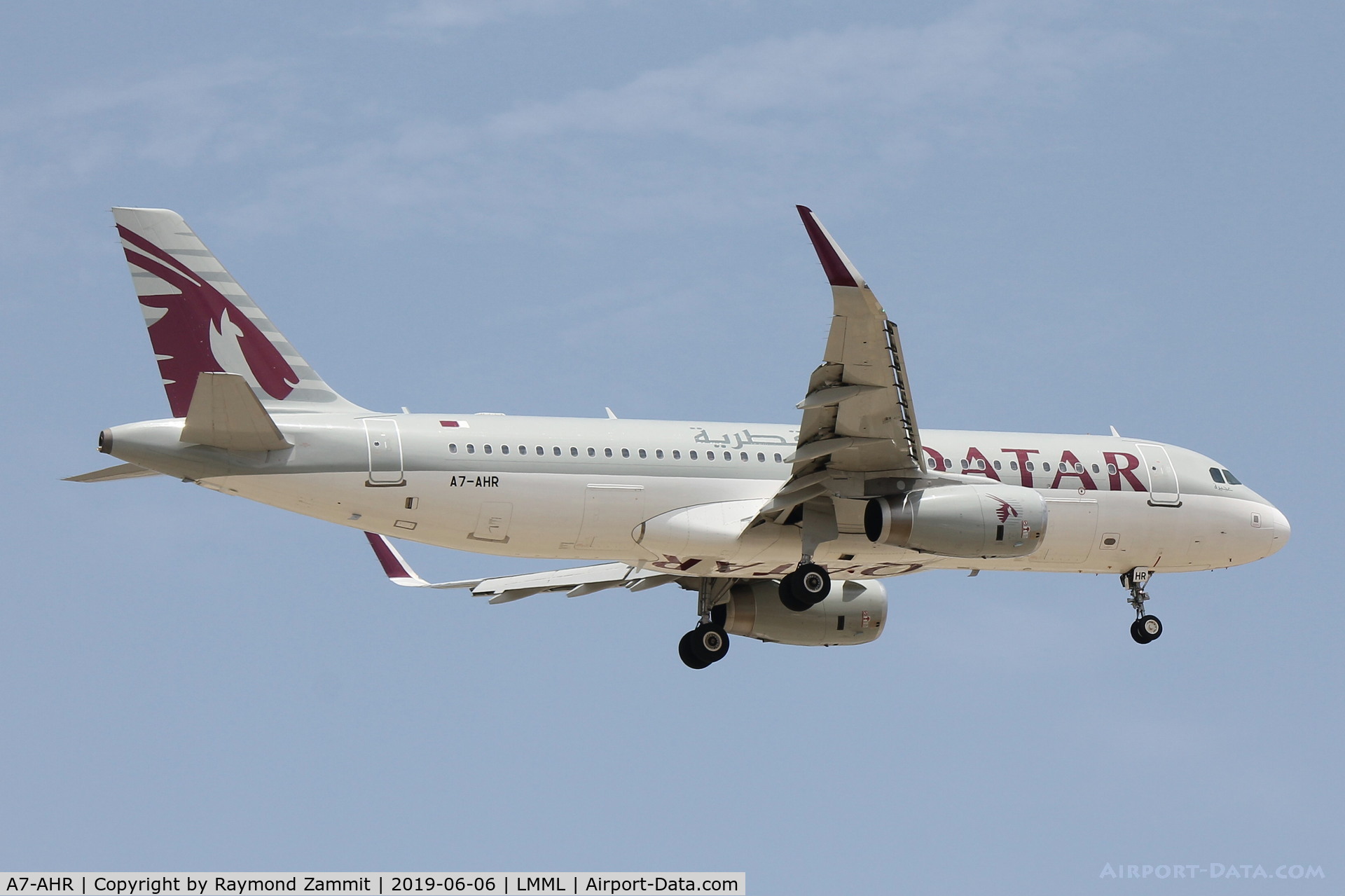 A7-AHR, 2011 Airbus A320-232 C/N 4968, A320 A7-AHR Qatar Airways