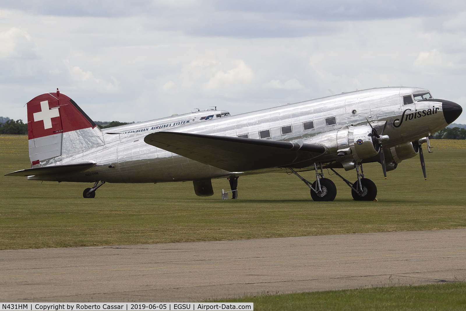 N431HM, 1943 Douglas DC-3C-S1C3G (C-47A) C/N 9995, Daks Over Normandy 2019 - 42-24133