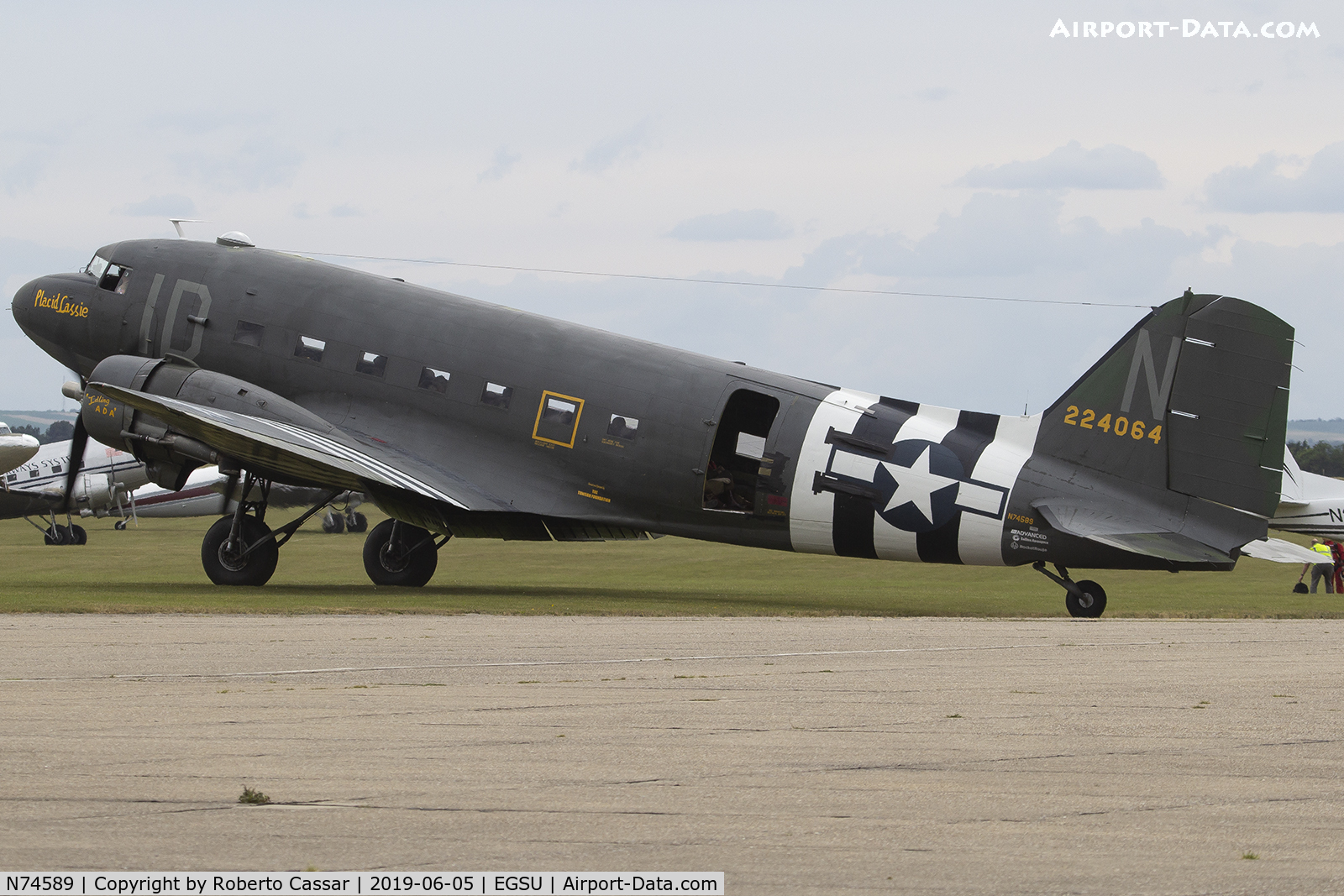 N74589, 1943 Douglas DC3C-S1C3G (C-47A) C/N 9926, Daks Over Normandy 2019 - 42-24064 (Placid Lassie)