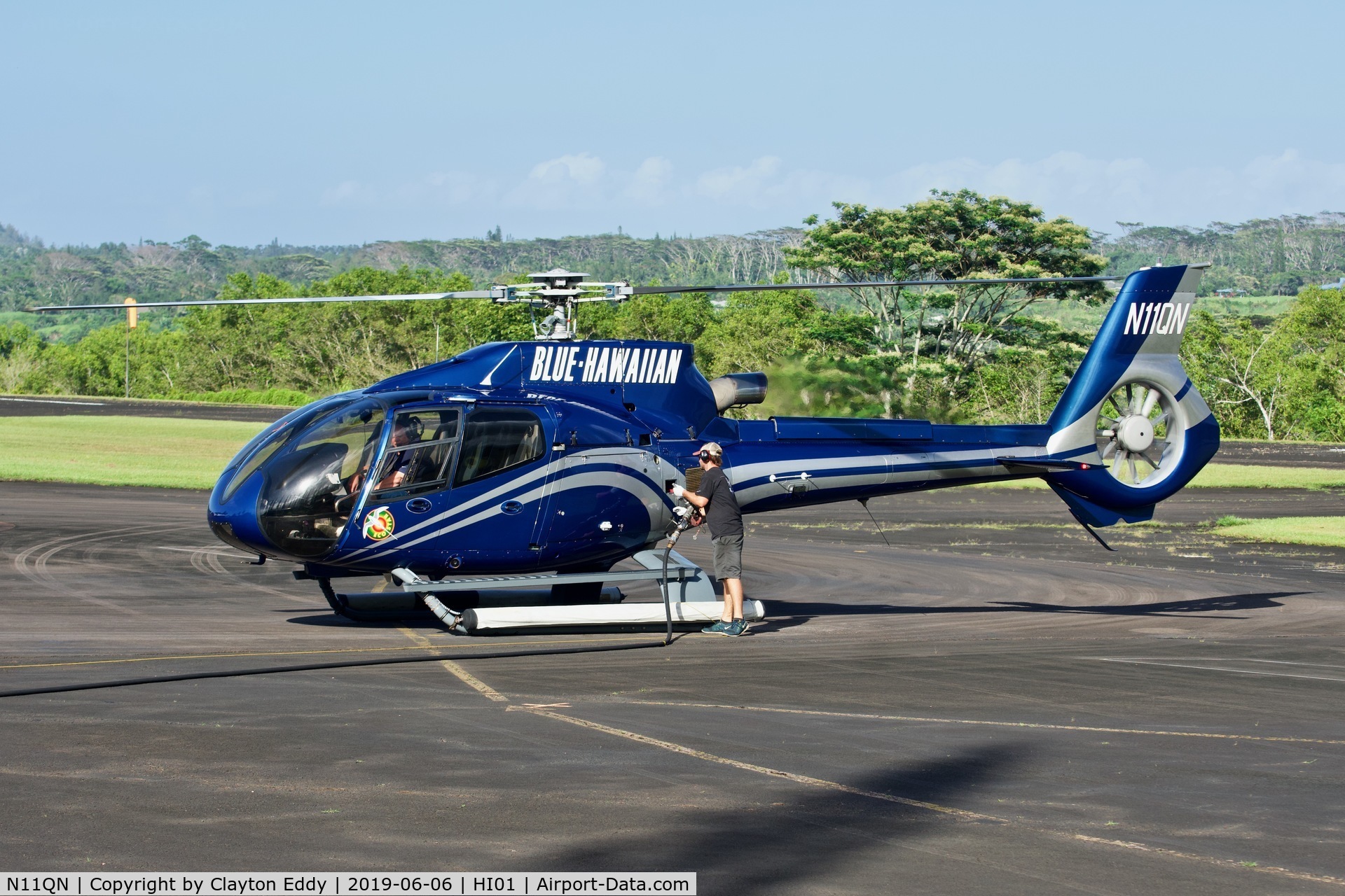 N11QN, 2003 Eurocopter EC-130B-4 (AS-350B-4) C/N 3758, HI01 (HPV) 2019.