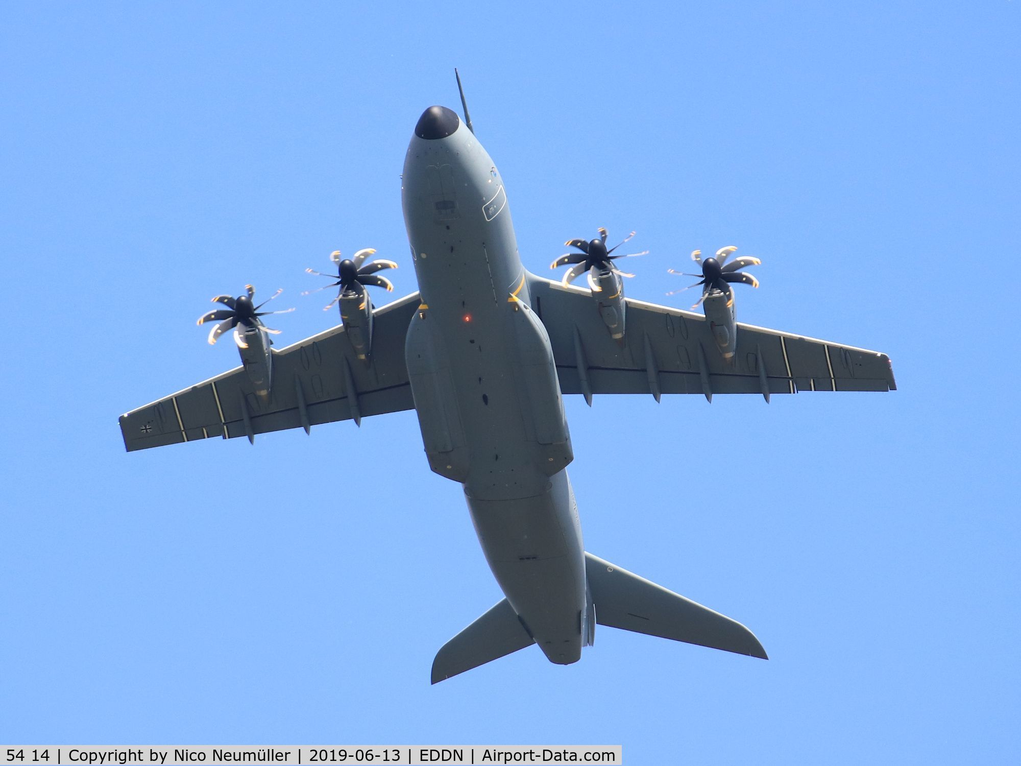 54 14, Airbus A400M-180 Atlas C/N 061, Airbus A400M of Luftwaffe (German Air Force) in NUE