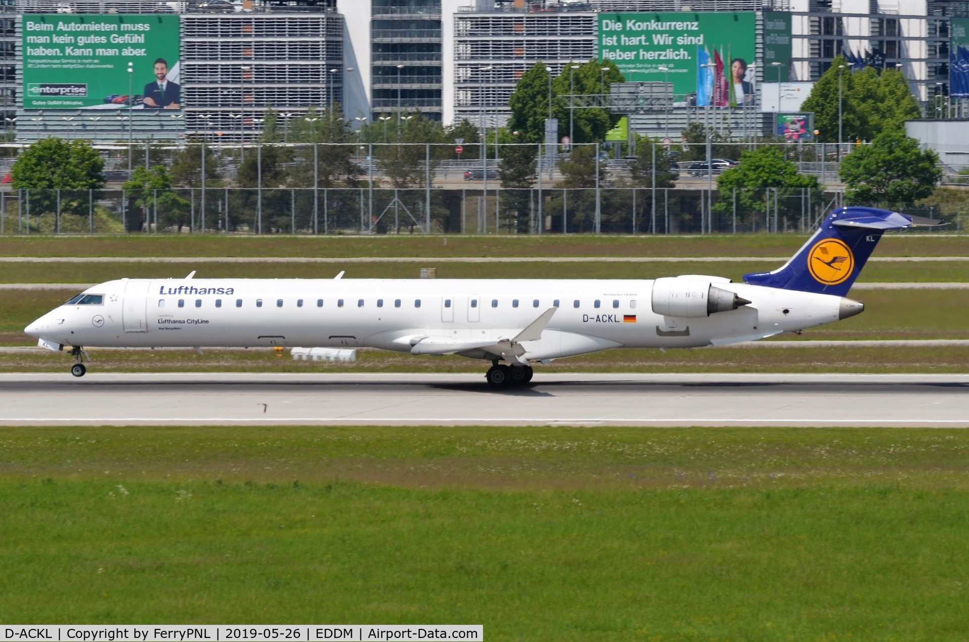 D-ACKL, 2006 Bombardier CRJ-900LR (CL-600-2D24) C/N 15095, Lufthansa CL900