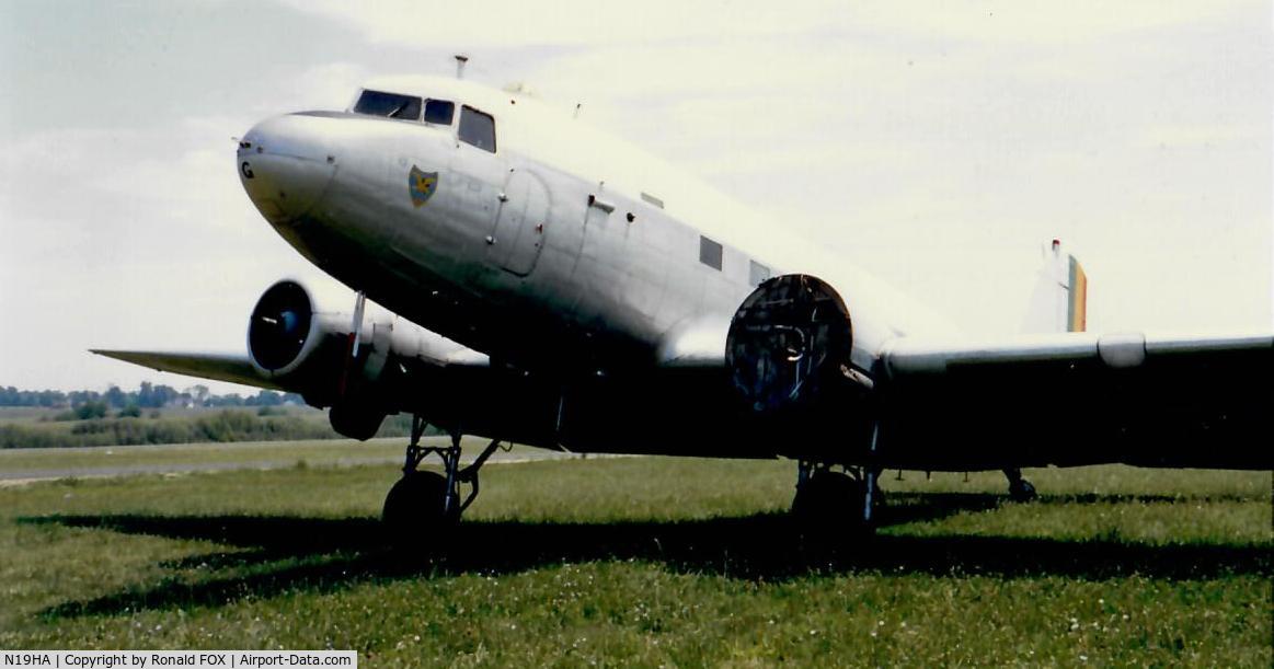 N19HA, Douglas C-47B Skytrain C/N 25816, N19HA with Hogan Air in Ohio. Formerly 6W-SAG in Senegal and flown civil as 6V-SAG. Later became N79HA with Miami Valley Aviation in Ohio.