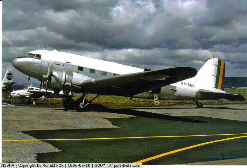 N19HA, Douglas C-47B Skytrain C/N 25816, N19HA was flown from Dakar, Senegal as 6V-SAG.