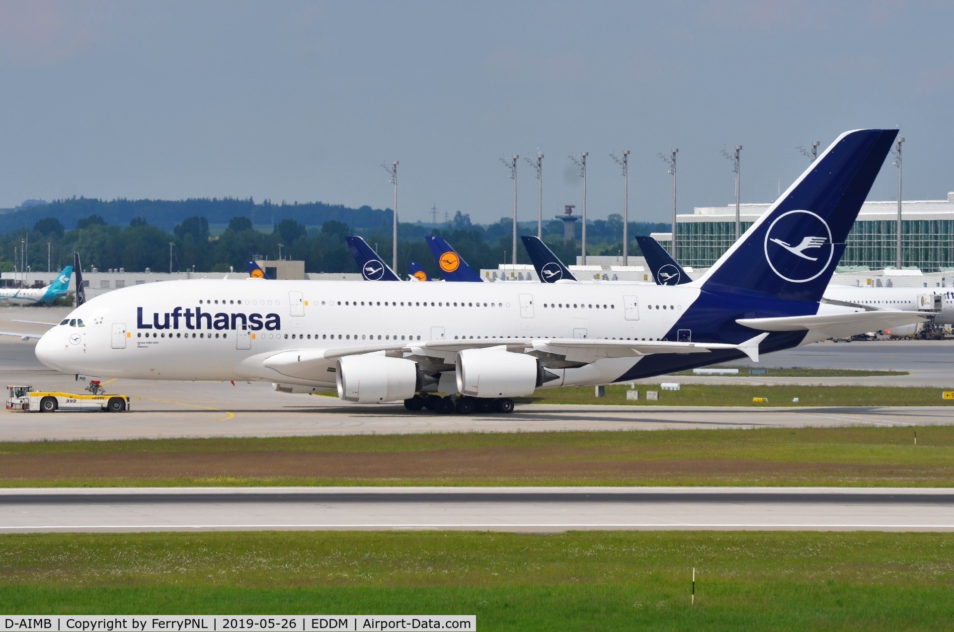 D-AIMB, 2010 Airbus A380-841 C/N 041, Lufthansa A388