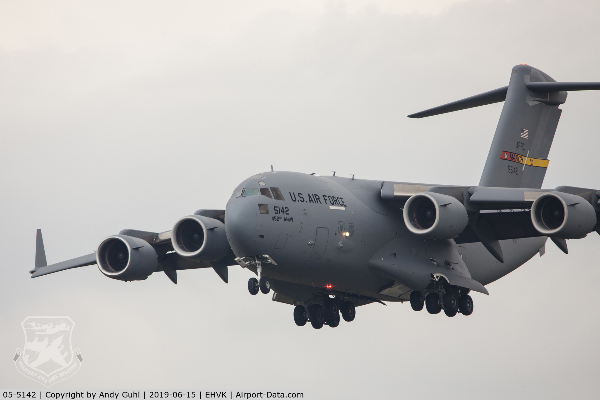 05-5142, 2005 Boeing C-17A Globemaster III C/N P-142, Boeing C-17A Globemaster III