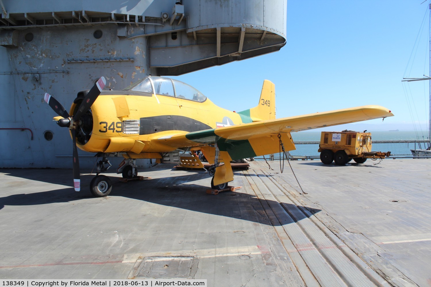 138349, 1955 North American T-28B Trojan C/N 200-420, T-28B U.S.S. Hornet