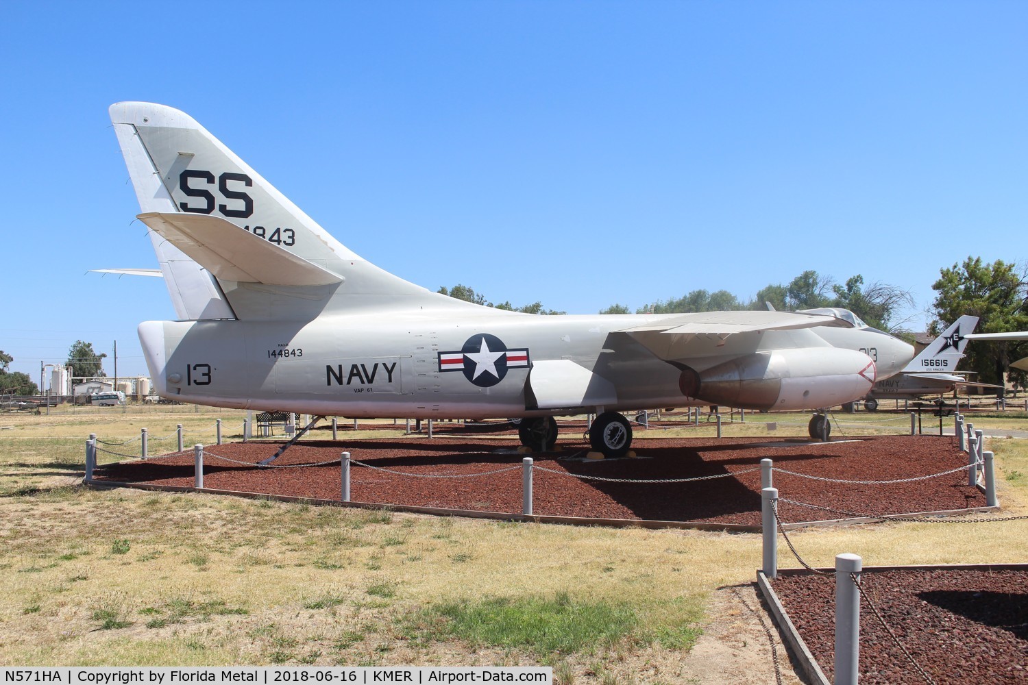 N571HA, Douglas RA-3B C/N 144843, RA-3B