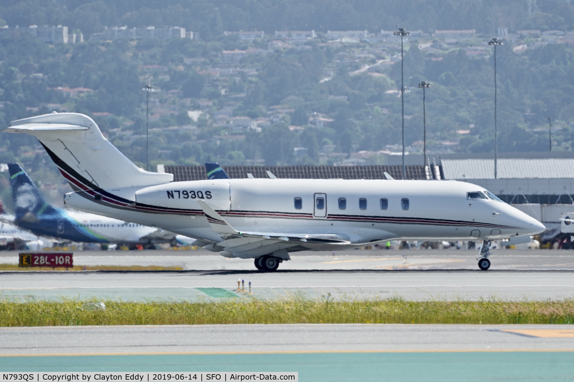 N793QS, 1998 Cessna 650 Citation VII C/N 650-7093, SFO 2019.