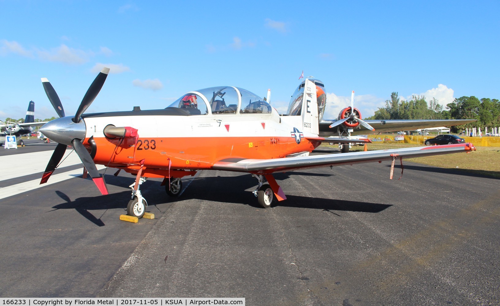 166233, Raytheon T-6B Texan II C/N PN-224, Stuart Airshow 2017