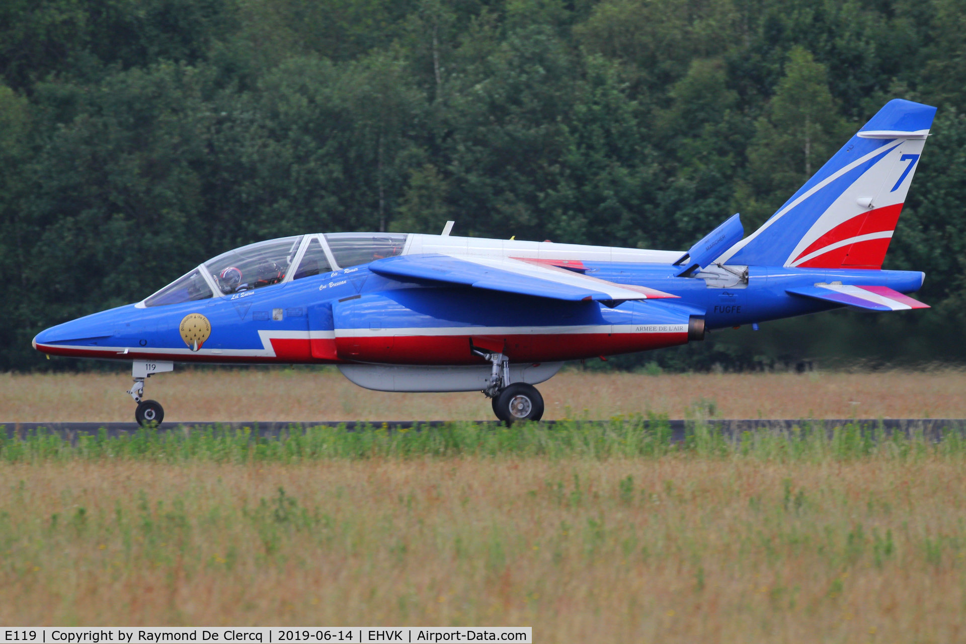 E119, Dassault-Dornier Alpha Jet E C/N E119, At Volkel Air Force Days.