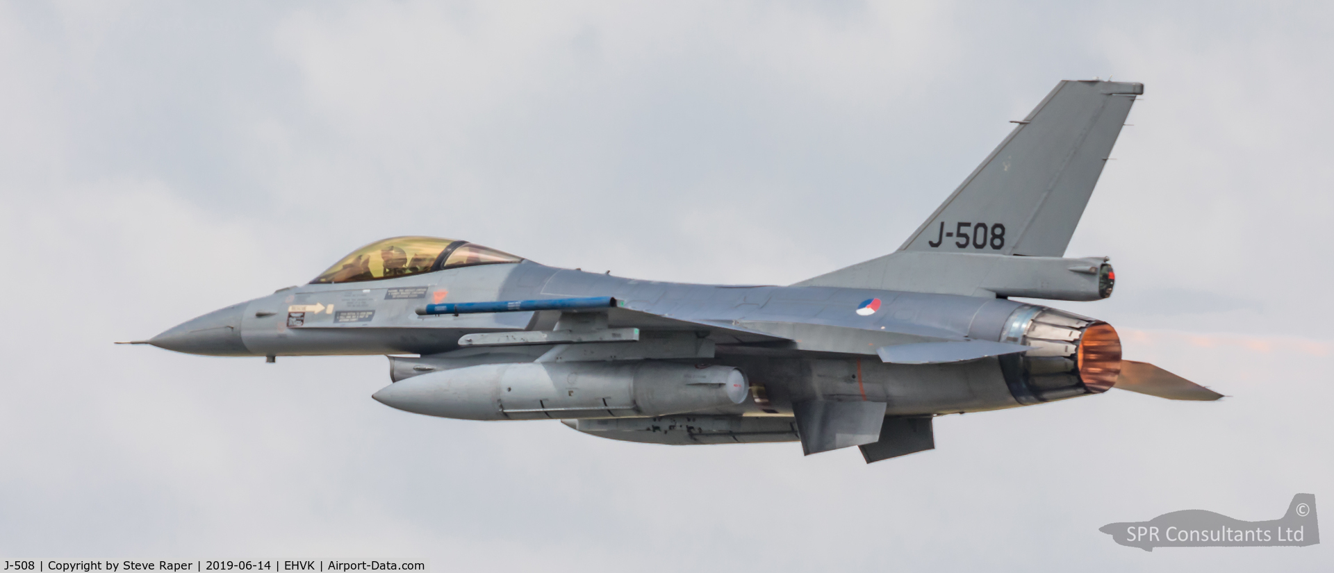 J-508, 1987 Fokker F-16A Fighting Falcon C/N 6D-147, Royal Netherlands Air Force Base Volkel air day 14 June 2019