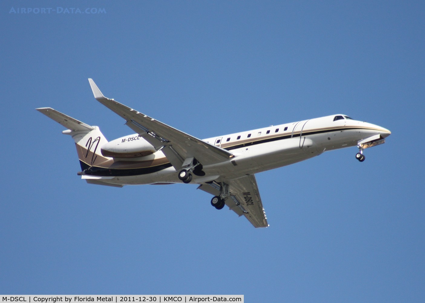 M-DSCL, 2004 Embraer EMB-135BJ Legacy C/N 14500851, MCO spotting