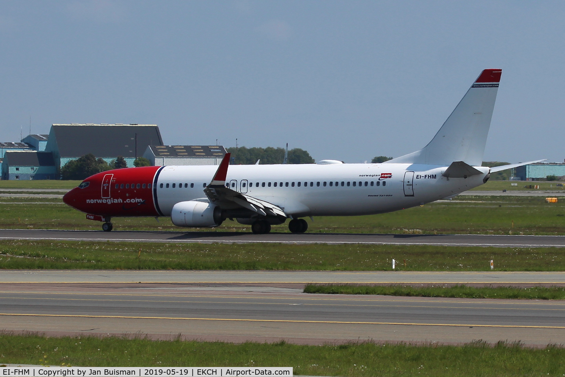 EI-FHM, 2015 Boeing 737-8JP C/N 42070, Norwegian
