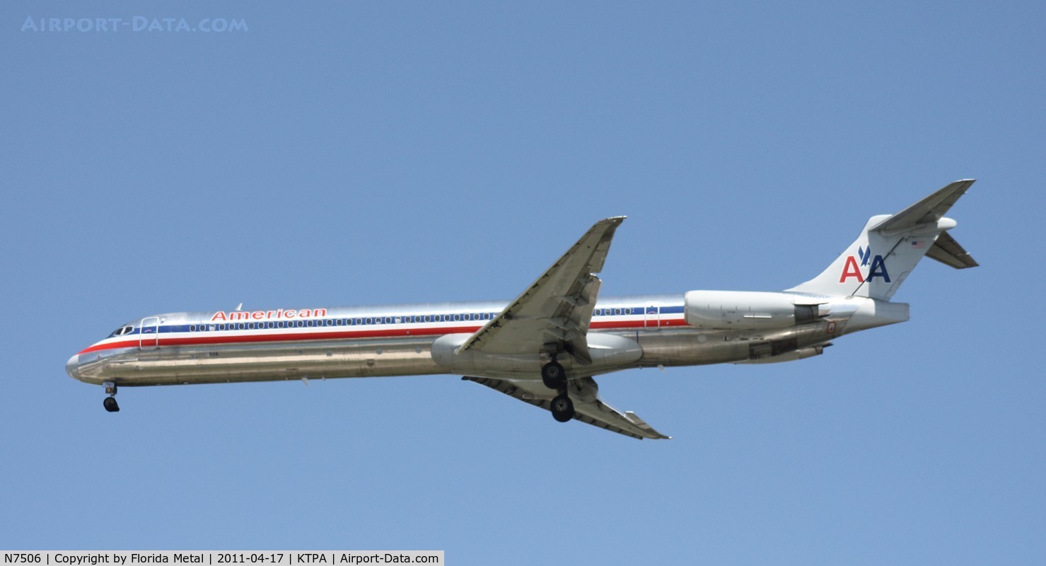 N7506, 1989 McDonnell Douglas MD-82 (DC-9-82) C/N 49800, TPA spotting