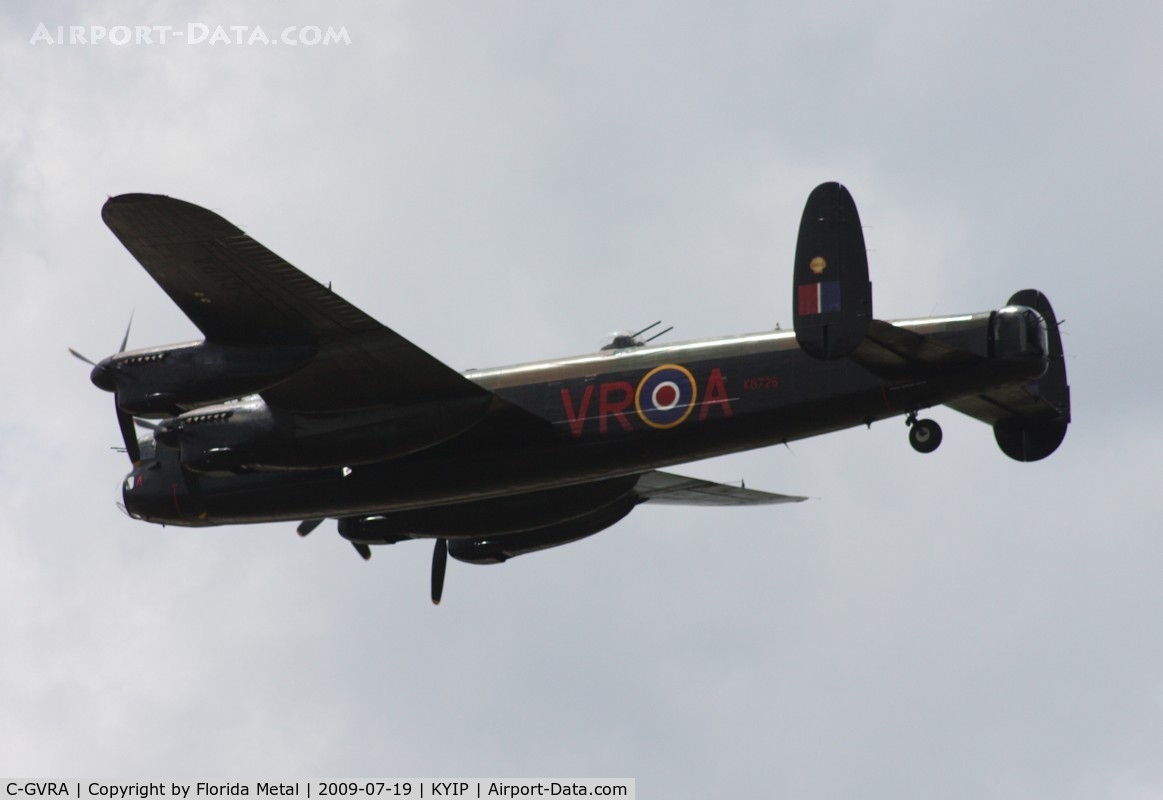 C-GVRA, 1945 Victory Aircraft Avro 683 Lancaster BX C/N FM 213 (3414), Thunder Over Michigan 2009