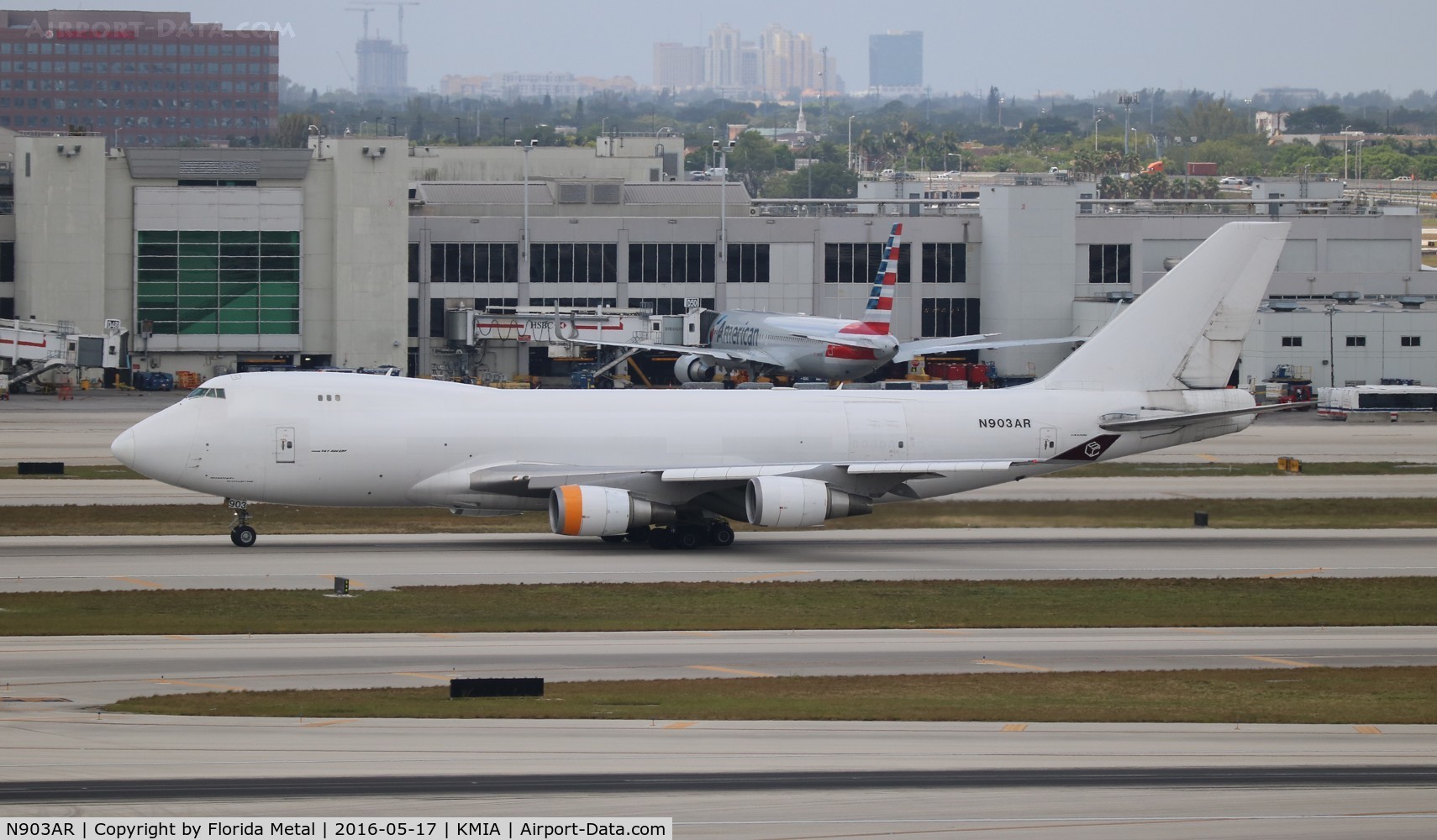 N903AR, 2002 Boeing 747-428F/ER/SCD C/N 33096, MIA spotting