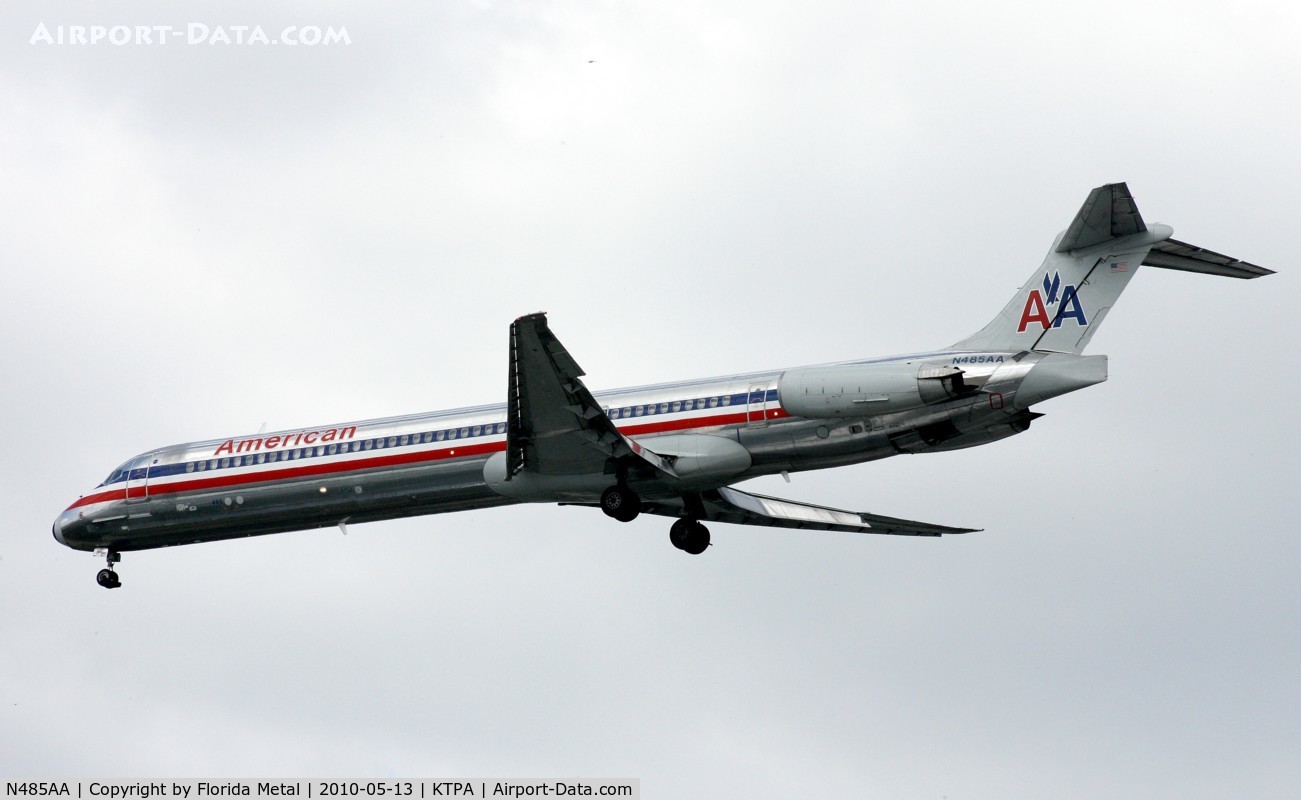 N485AA, 1988 McDonnell Douglas MD-82 (DC-9-82) C/N 49678, TPA spotting