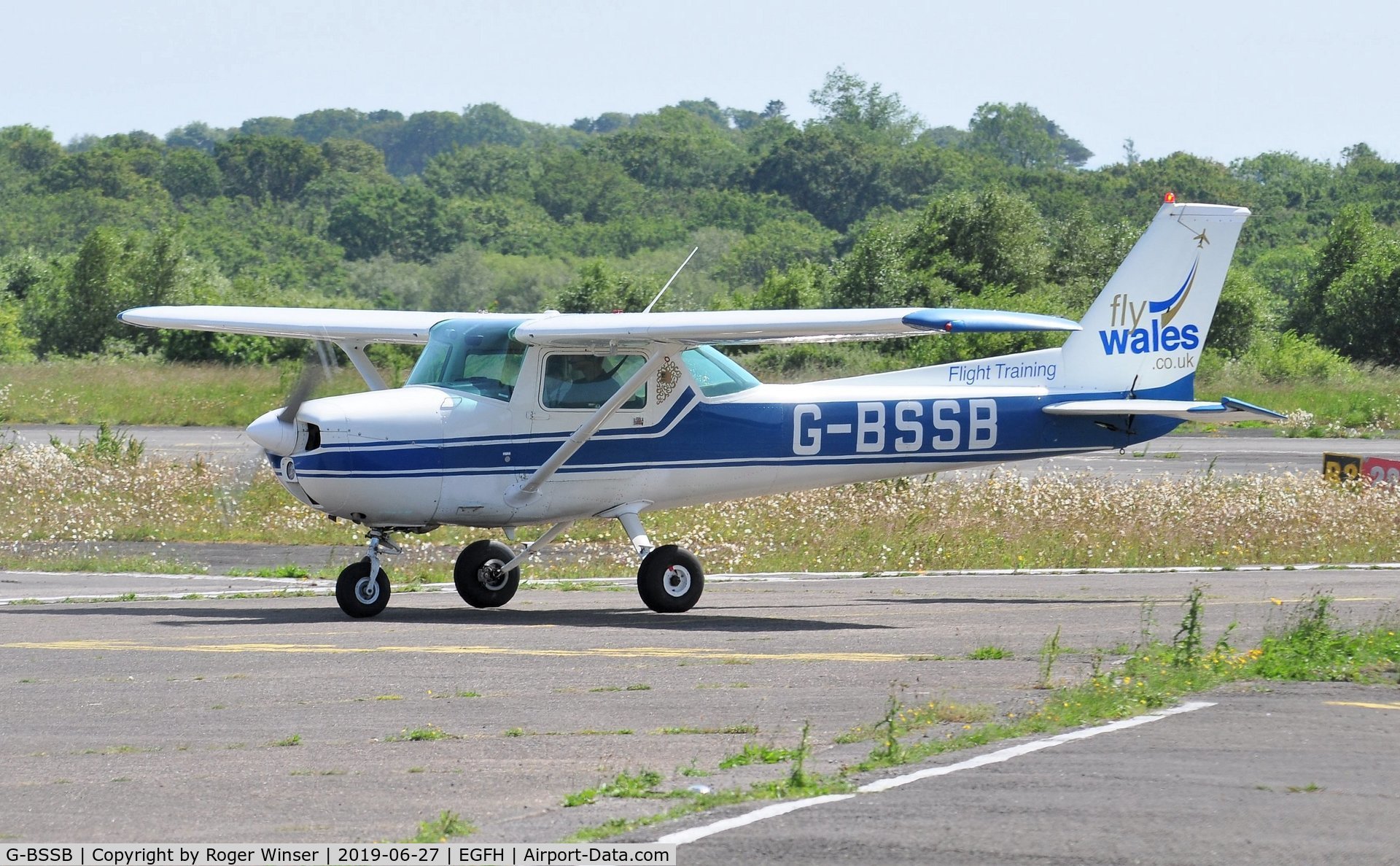 G-BSSB, 1972 Cessna 150L C/N 150-74147, Visiting 150L operated by FlyWales .