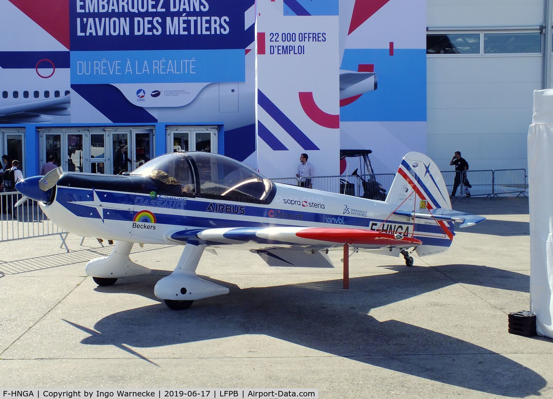 F-HNGA, Mudry CAP-10B C/N 95, Mudry CAP-10B at the Aerosalon 2019, Paris