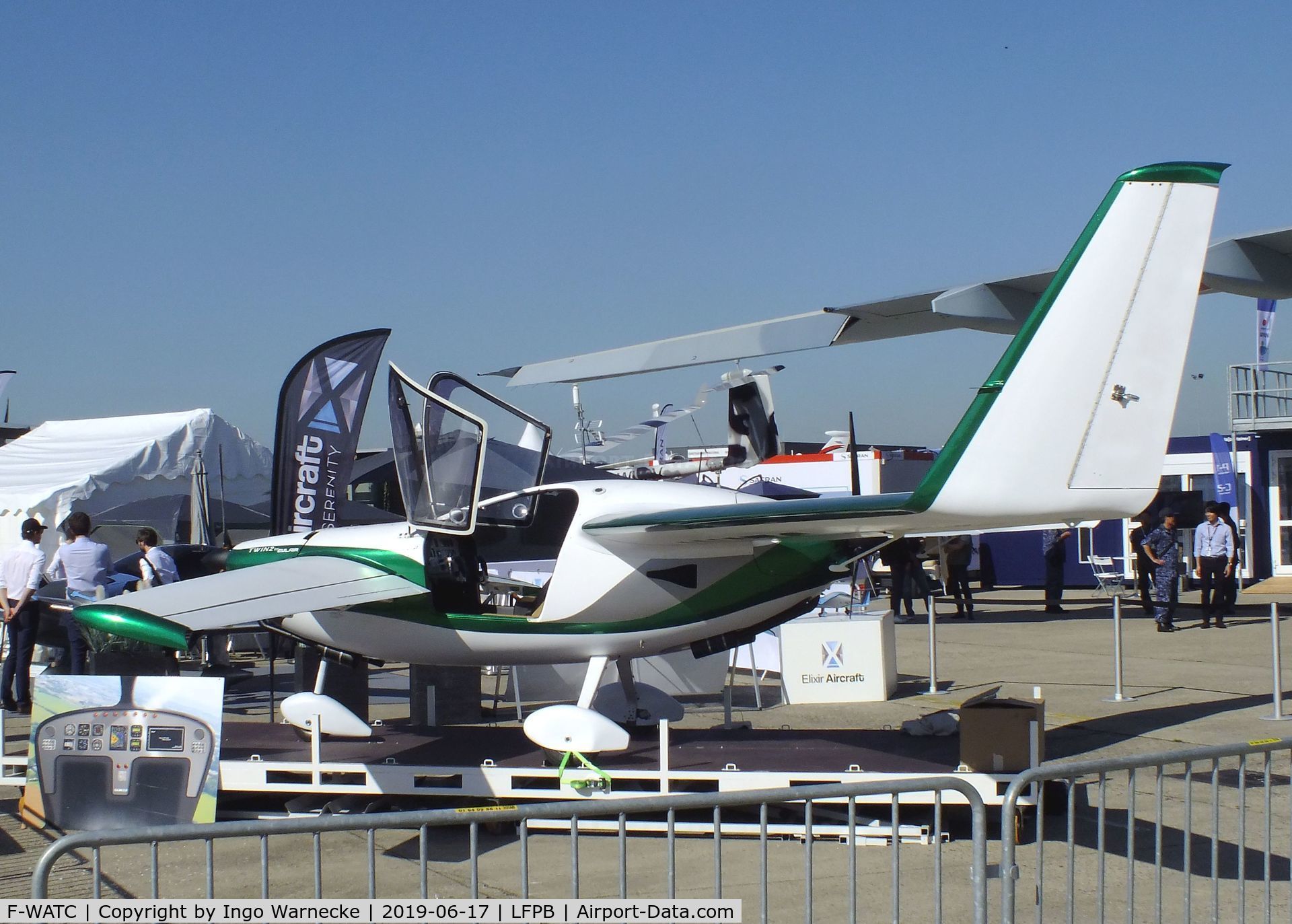 F-WATC, 2009 Eulair Twin 2 C/N unknown_f-watc, Eulair Twin 2 (formerly Aeronix Airelle) at the Aerosalon 2019, Paris