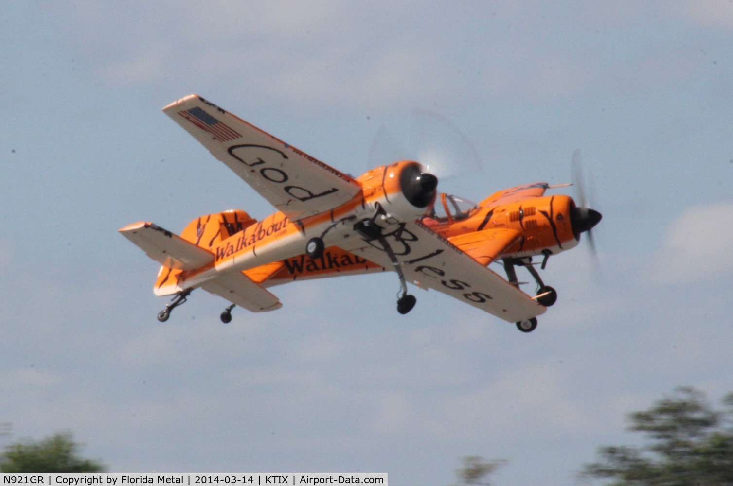 N921GR, 1993 Yakovlev Yak-55M C/N 930809, TICO 2014