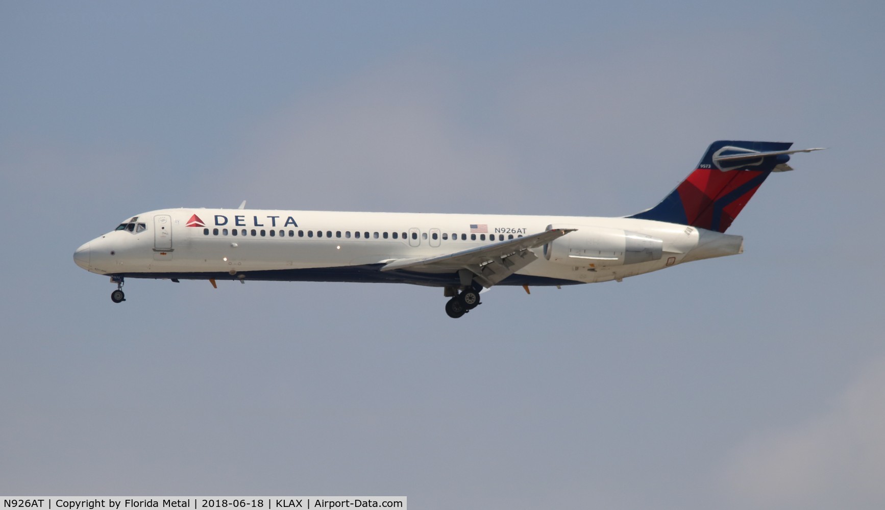 N926AT, 2000 Boeing 717-200 C/N 55078, LAX spotting