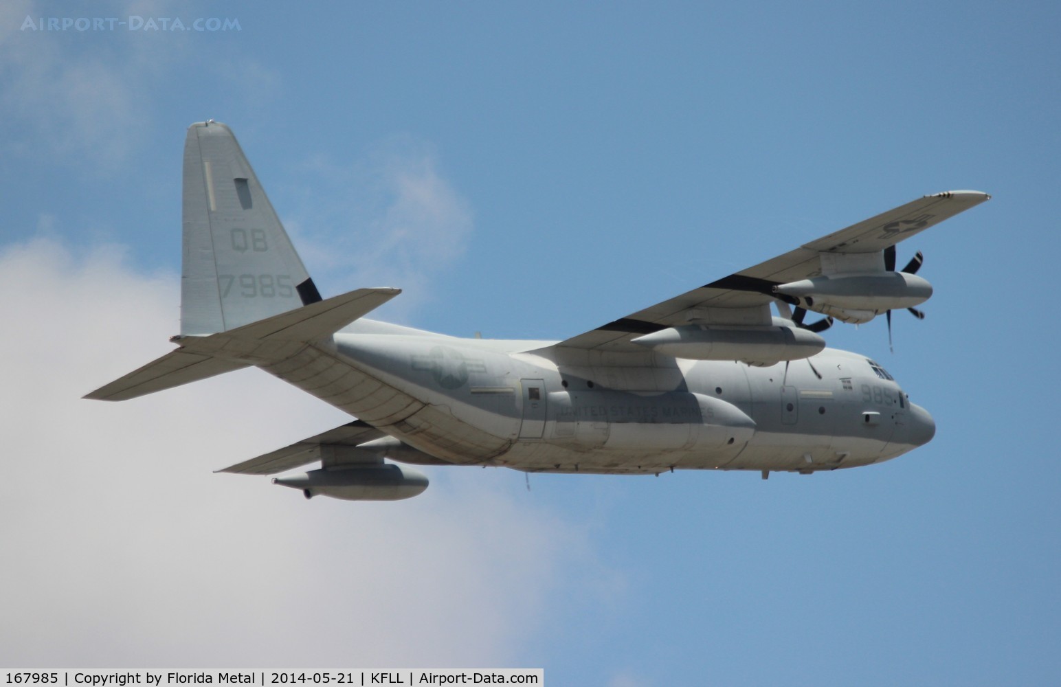 167985, Lockheed Martin KC-130J Hercules C/N 382-5606, FLL spotting