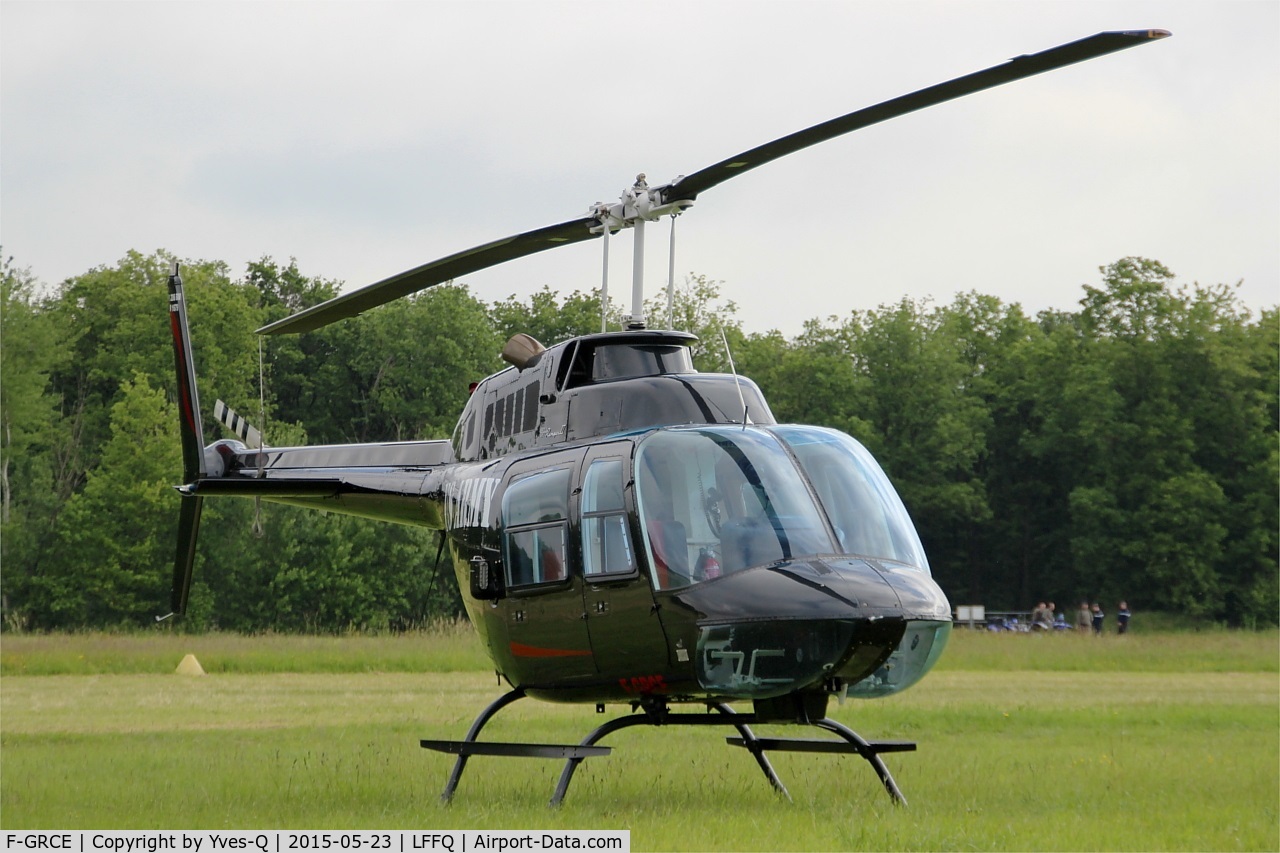 F-GRCE, Bell 206B JetRanger III C/N 1679, Bell 206B JetRanger III, La Ferté-Alais airfield (LFFQ) Air show 2015