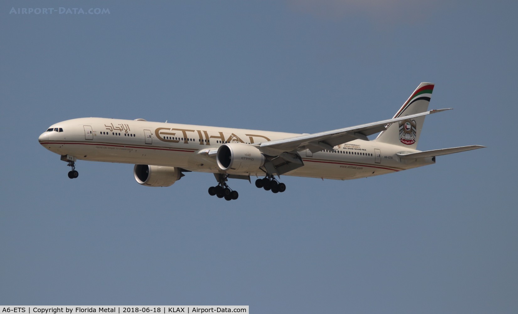 A6-ETS, 2014 Boeing 777-3FX/ER C/N 44548, LAX spotting