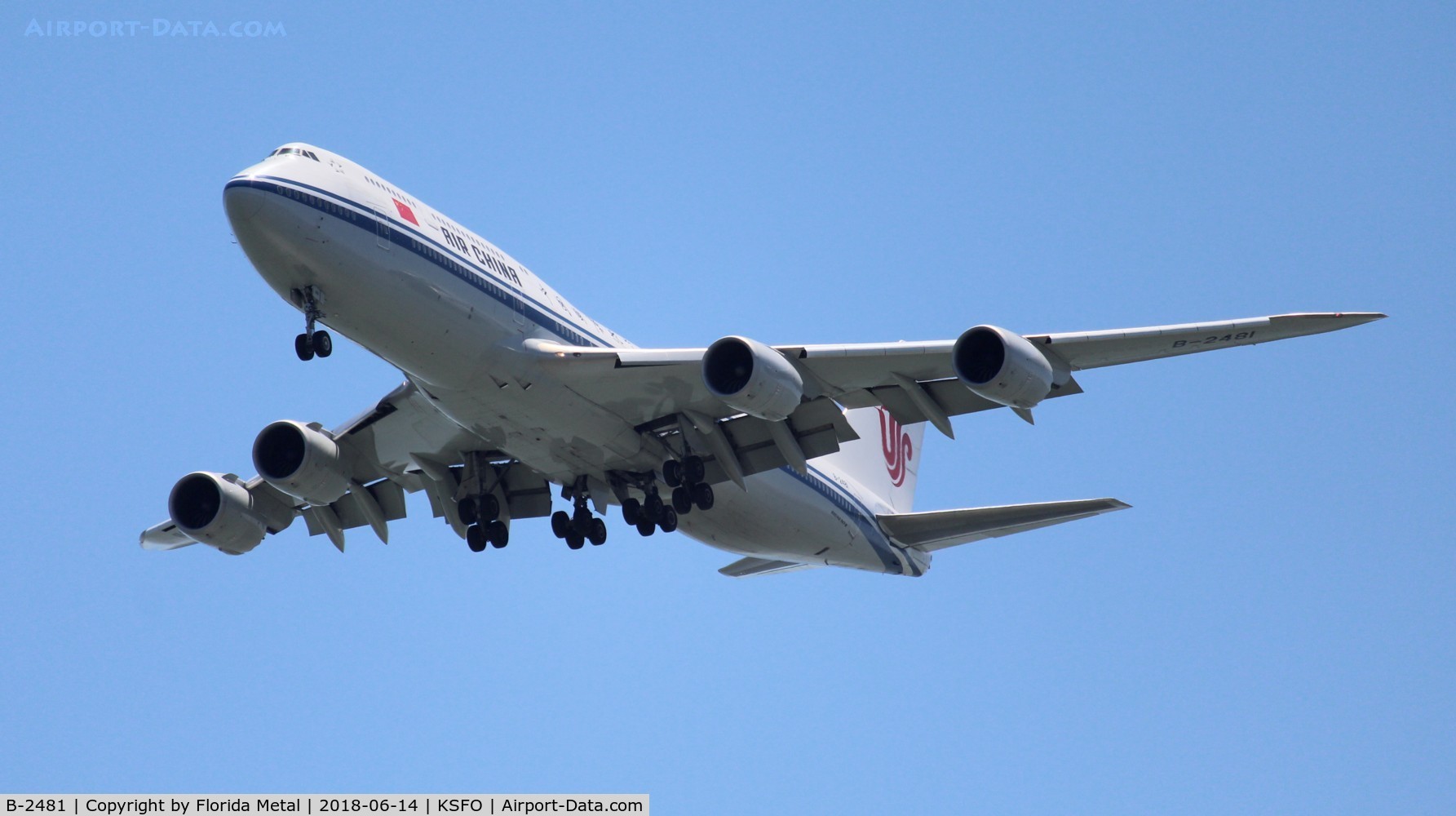 B-2481, 2015 Boeing 747-89L C/N 41847, SFO spotting