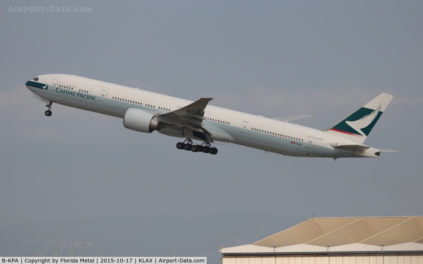 B-KPA, 2007 Boeing 777-367/ER C/N 36154, LAX spotting